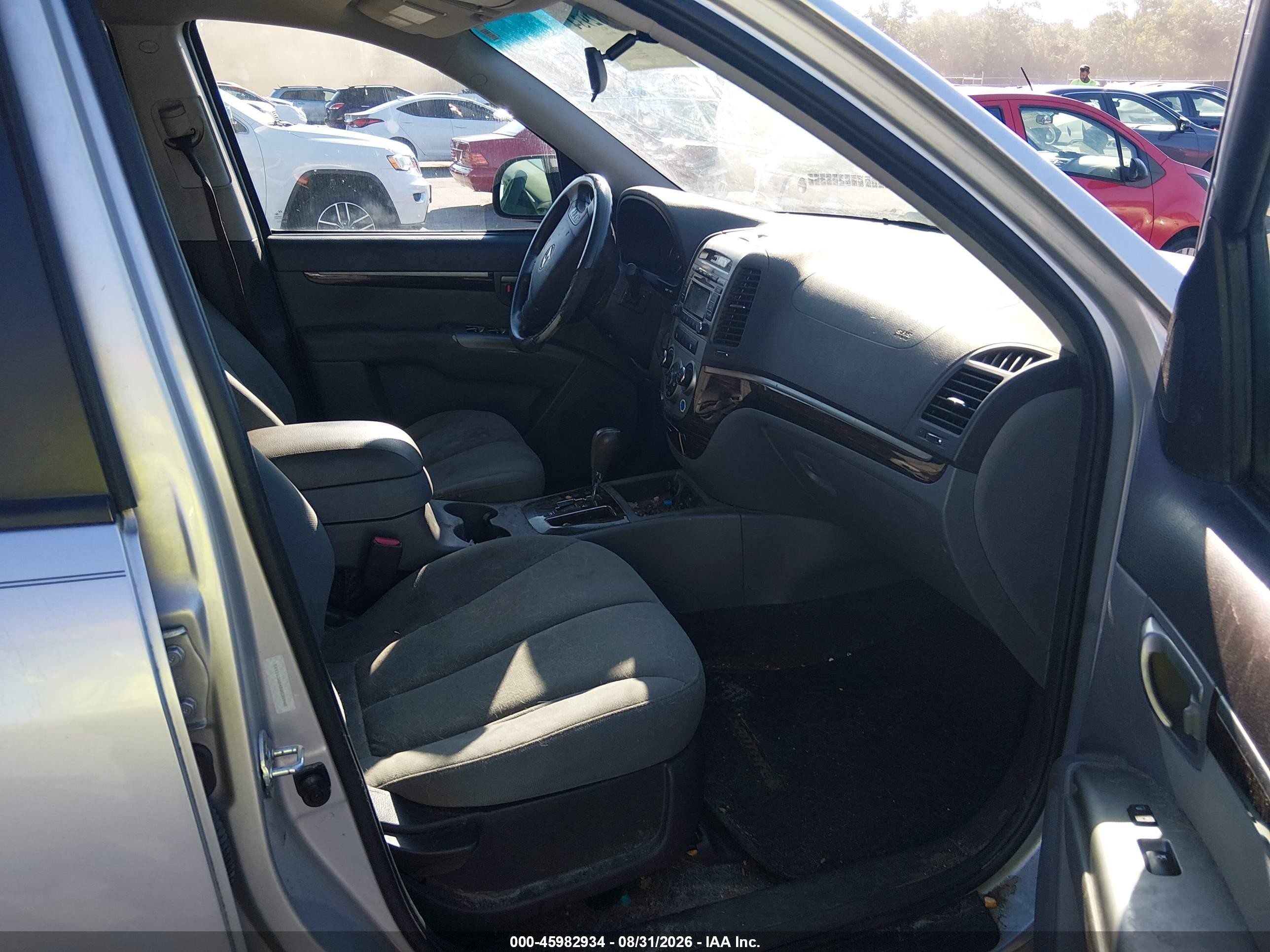 2011 Hyundai Santa Fe Gls Silver vin: 5XYZG3AB4BG035948