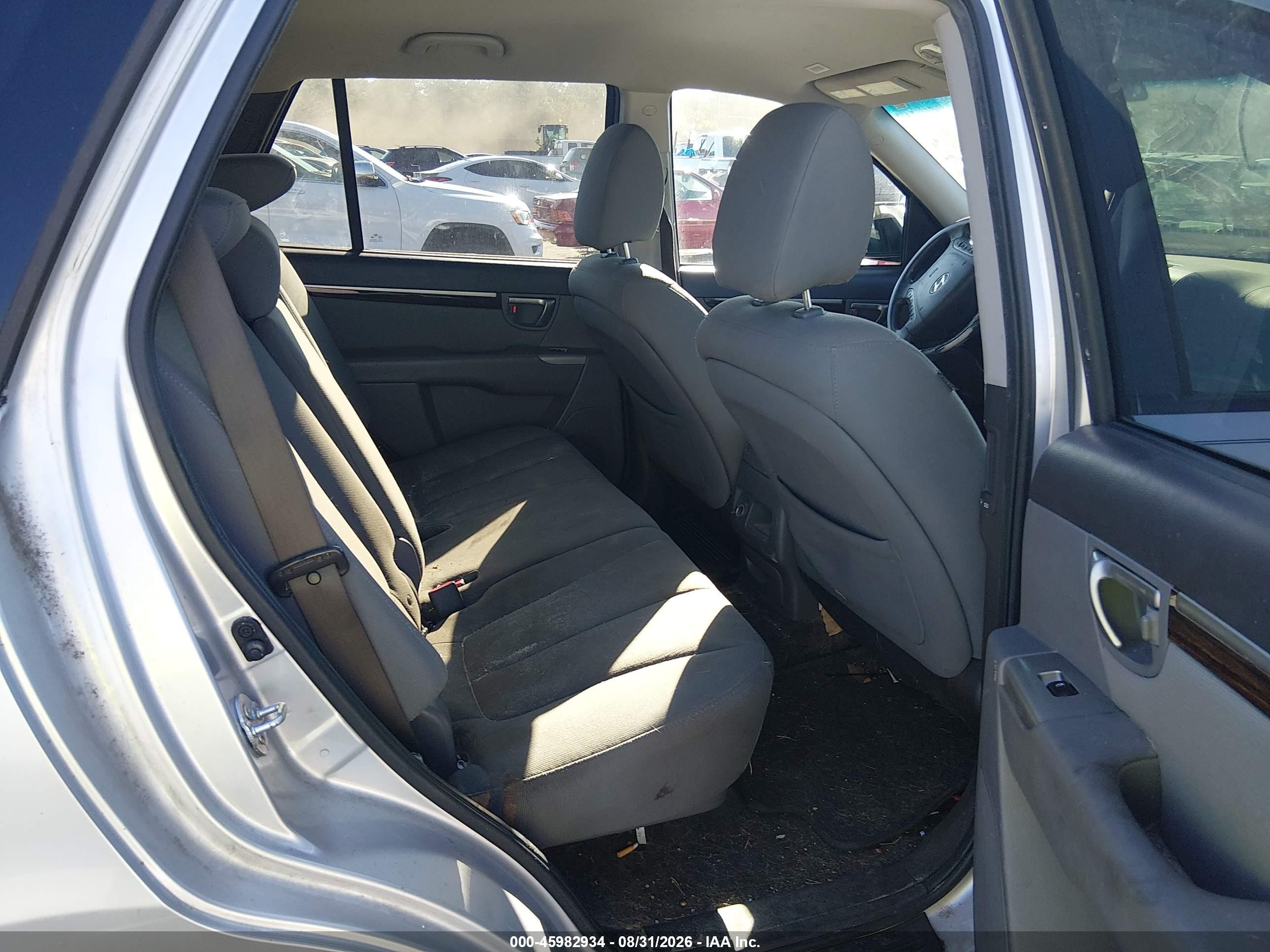 2011 Hyundai Santa Fe Gls Silver vin: 5XYZG3AB4BG035948
