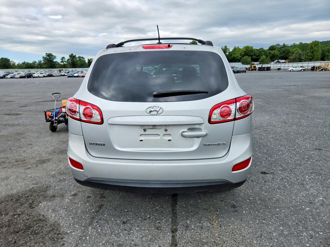2011 Hyundai Santa Fe Gls Silver vin: 5XYZG3AB4BG037814