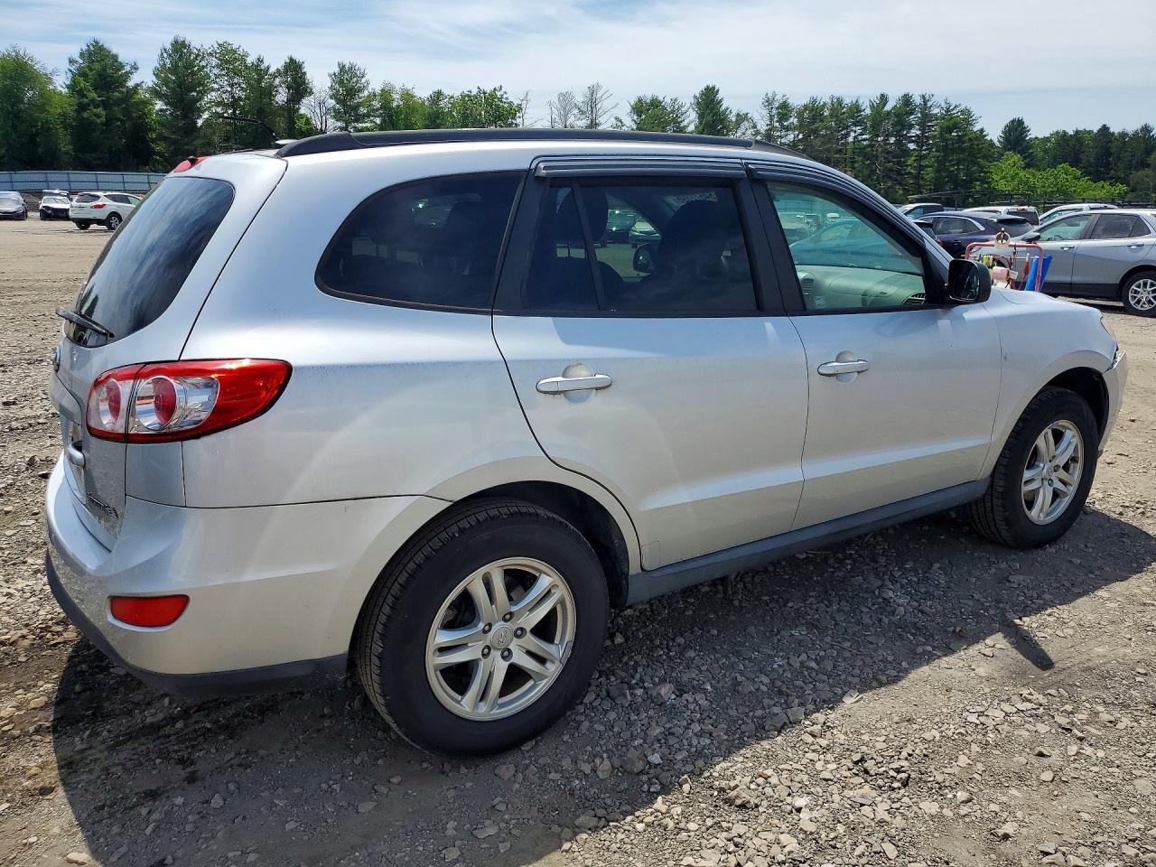 2011 Hyundai Santa Fe Gls Silver vin: 5XYZG3AB4BG076919