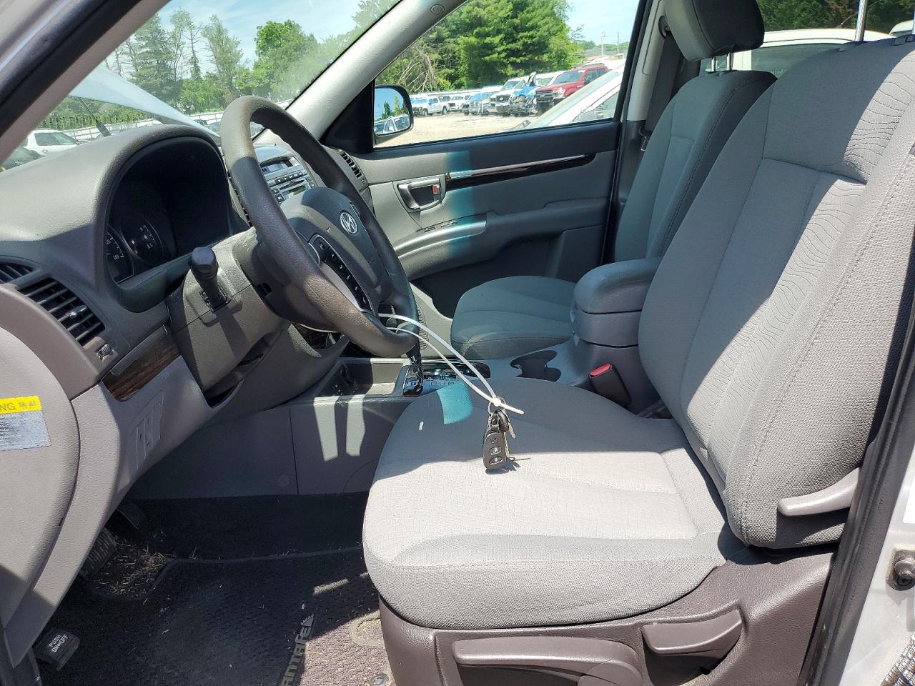 2011 Hyundai Santa Fe Gls Silver vin: 5XYZG3AB4BG076919