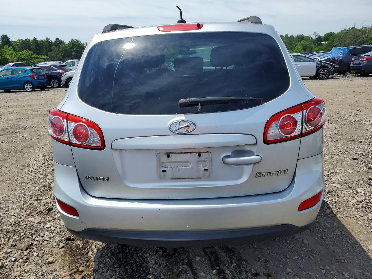2011 Hyundai Santa Fe Gls Silver vin: 5XYZG3AB4BG076919