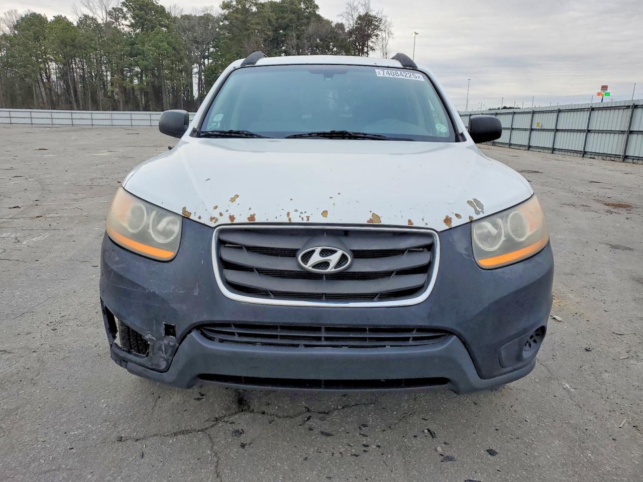 2011 Hyundai Santa Fe Gls White vin: 5XYZG3AB4BG083952