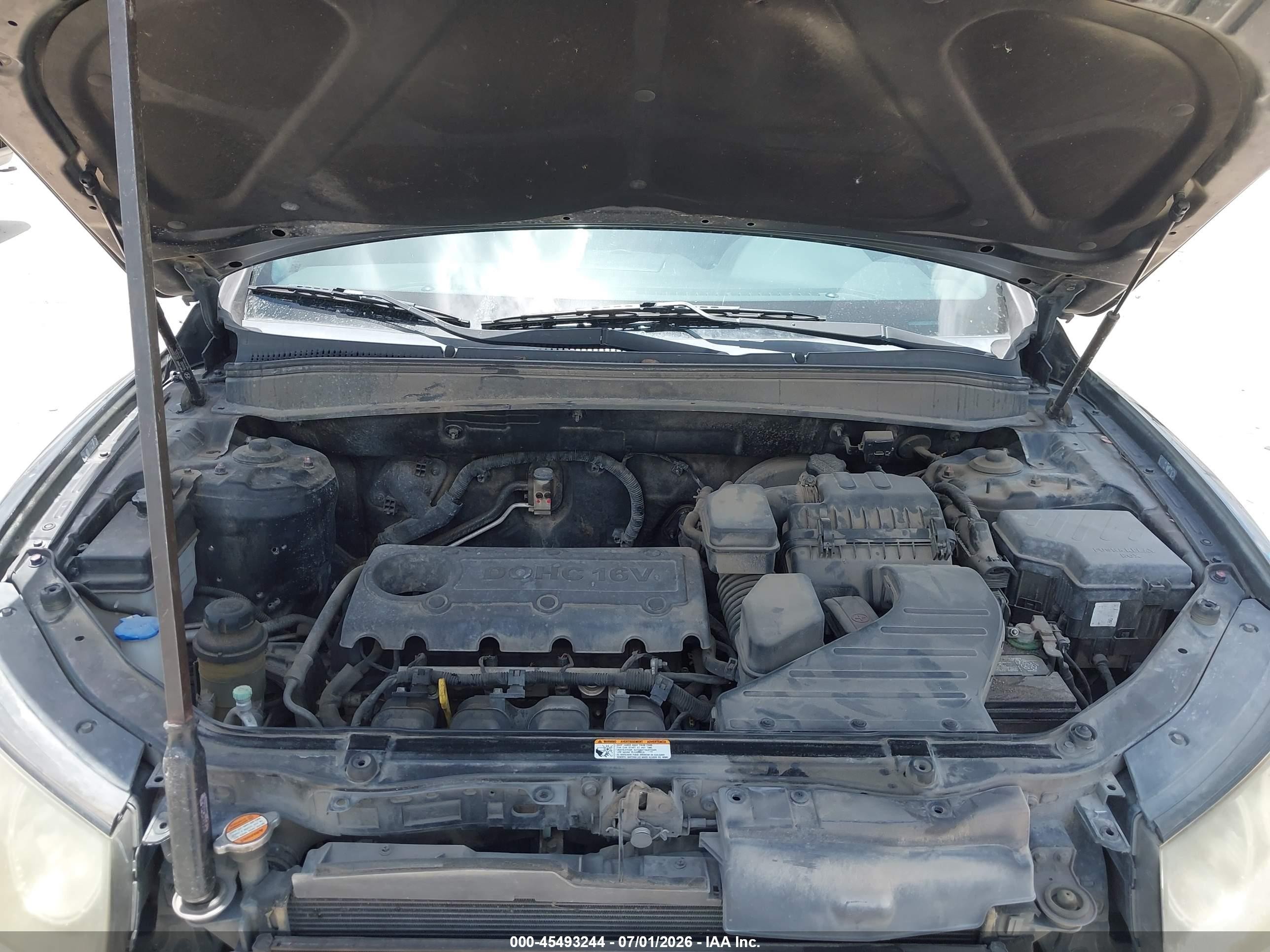 2012 Hyundai Santa Fe Gls Black vin: 5XYZG3AB4CG094001