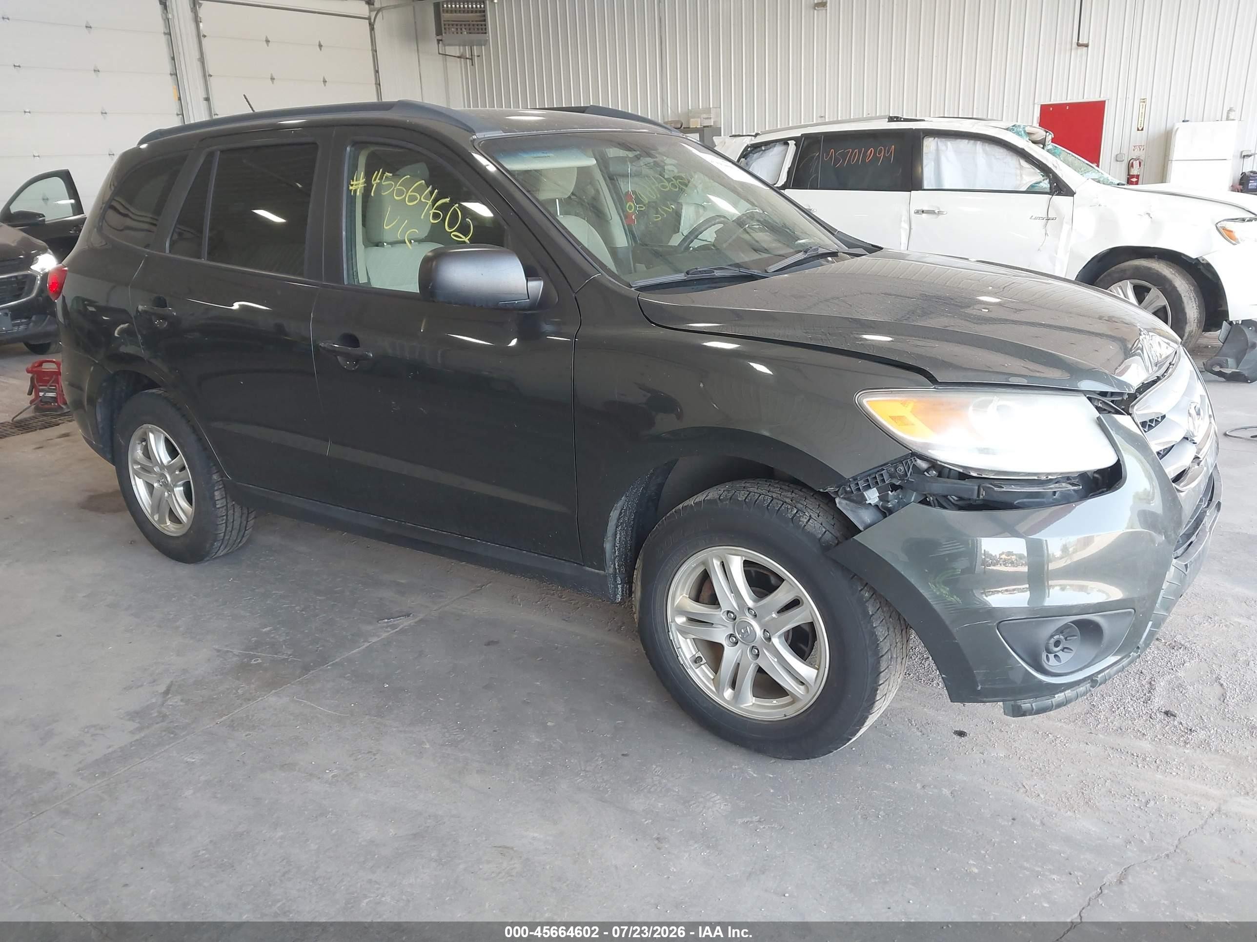2012 Hyundai Santa Fe Gls Gray vin: 5XYZG3AB4CG130110