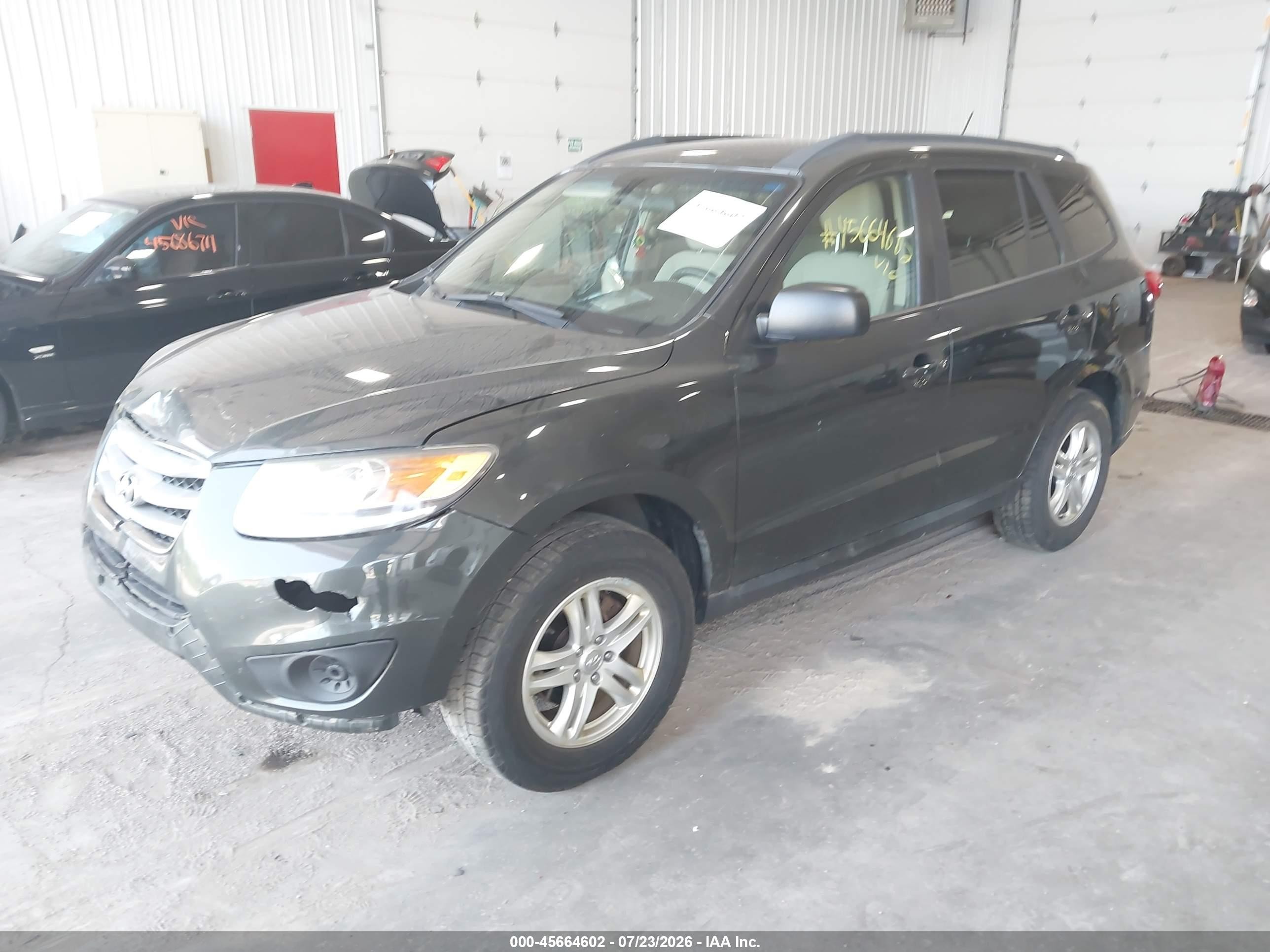 2012 Hyundai Santa Fe Gls Серый vin: 5XYZG3AB4CG130110