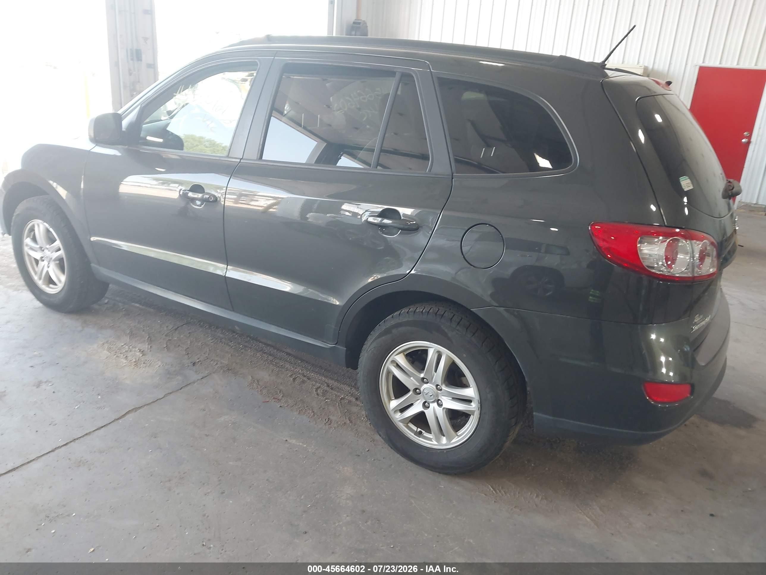 2012 Hyundai Santa Fe Gls Серый vin: 5XYZG3AB4CG130110