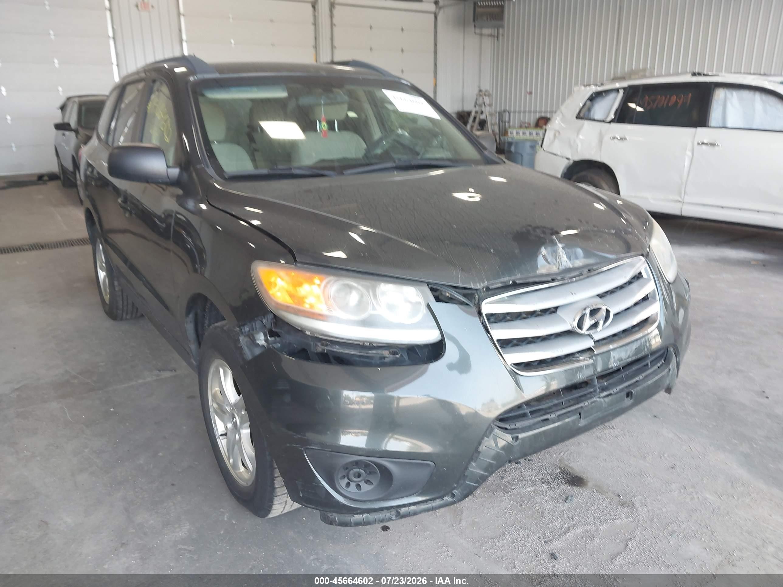 2012 Hyundai Santa Fe Gls Серый vin: 5XYZG3AB4CG130110