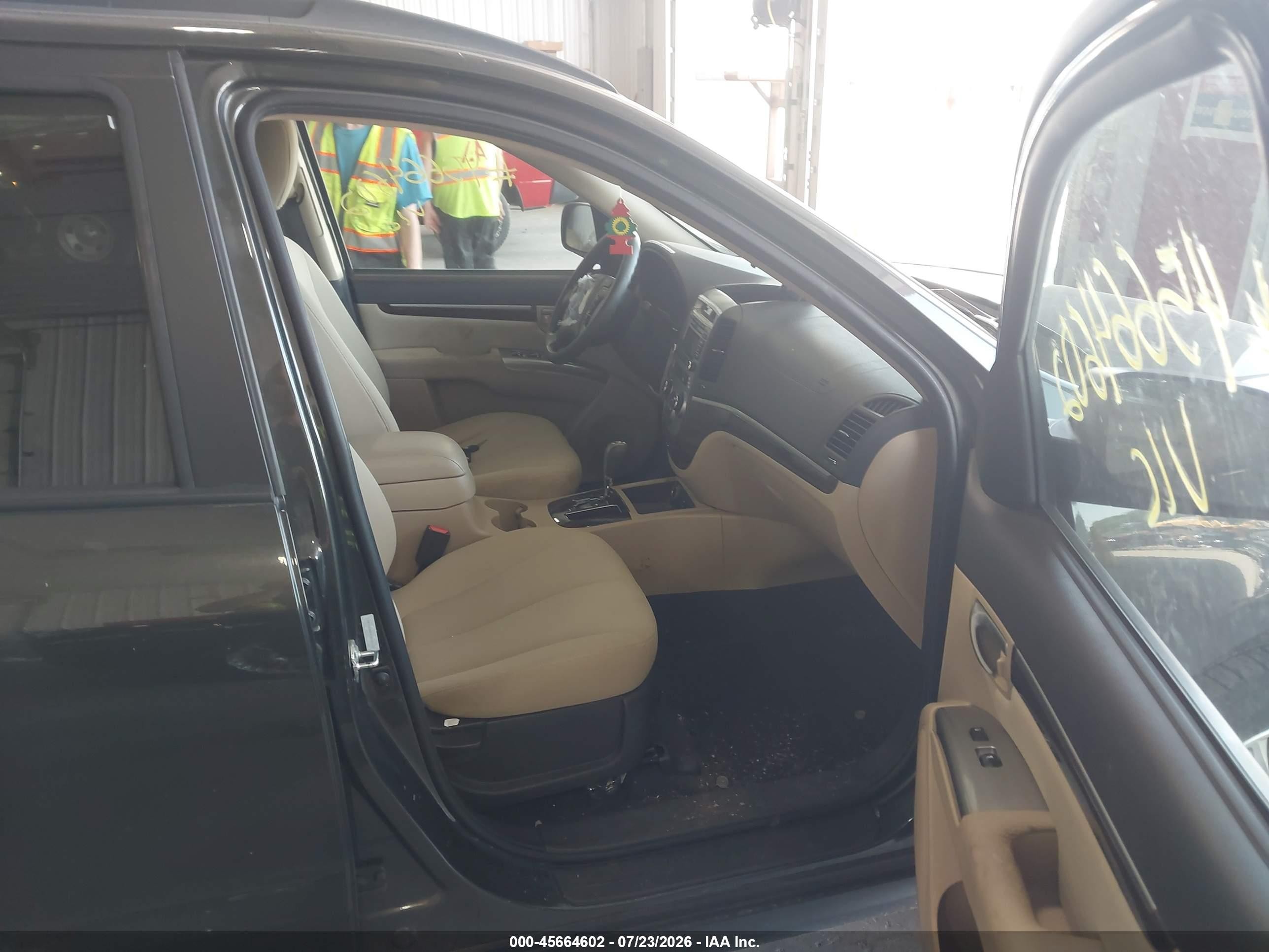 2012 Hyundai Santa Fe Gls Серый vin: 5XYZG3AB4CG130110