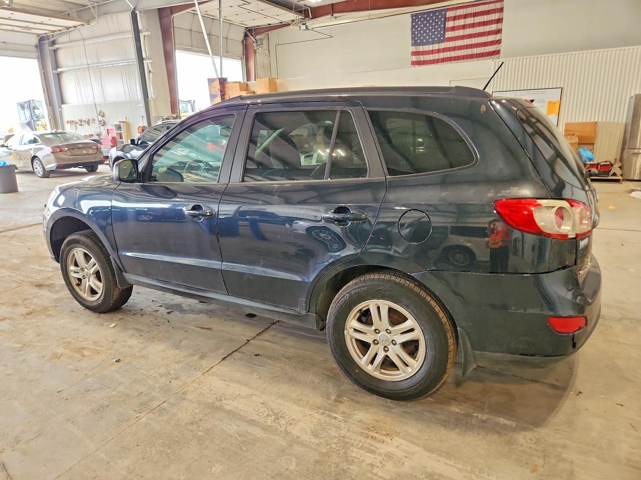 2012 Hyundai Santa Fe Gls Blue vin: 5XYZG3AB4CG137428