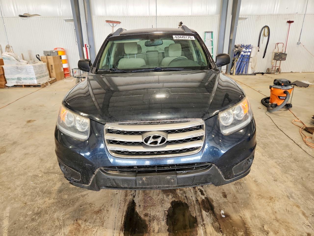 2012 Hyundai Santa Fe Gls Blue vin: 5XYZG3AB4CG137428