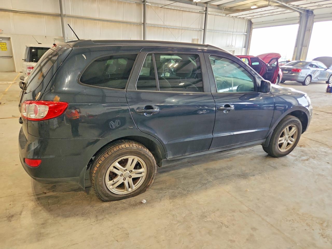 2012 Hyundai Santa Fe Gls Blue vin: 5XYZG3AB4CG137428