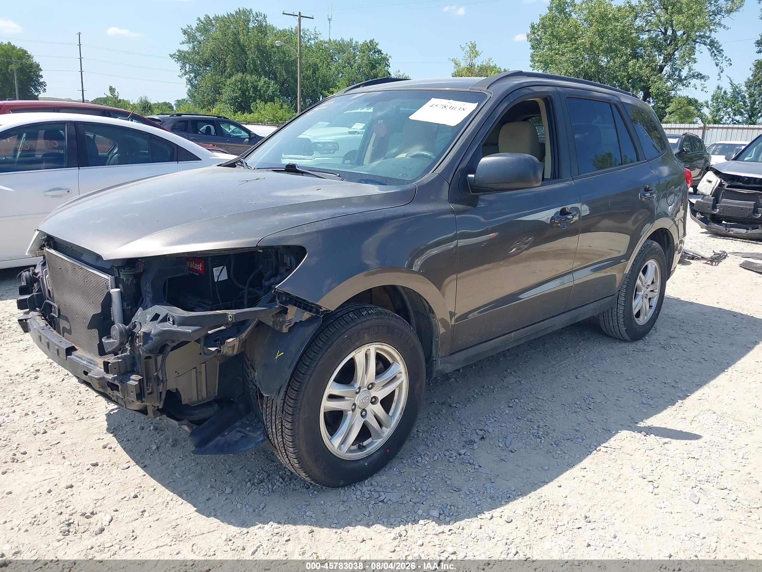 2012 Hyundai Santa Fe Gls Коричневый vin: 5XYZG3AB4CG140538