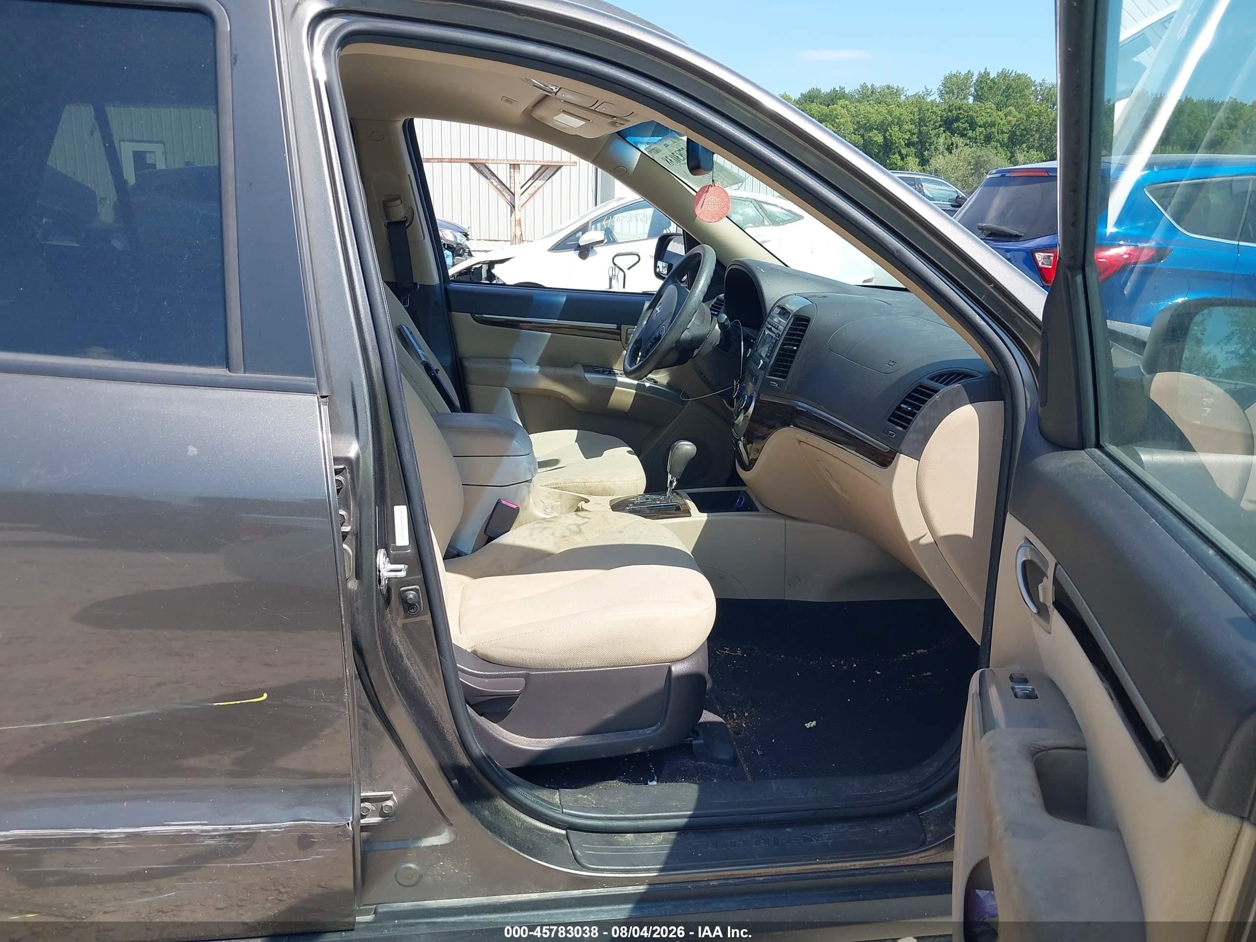 2012 Hyundai Santa Fe Gls Коричневый vin: 5XYZG3AB4CG140538
