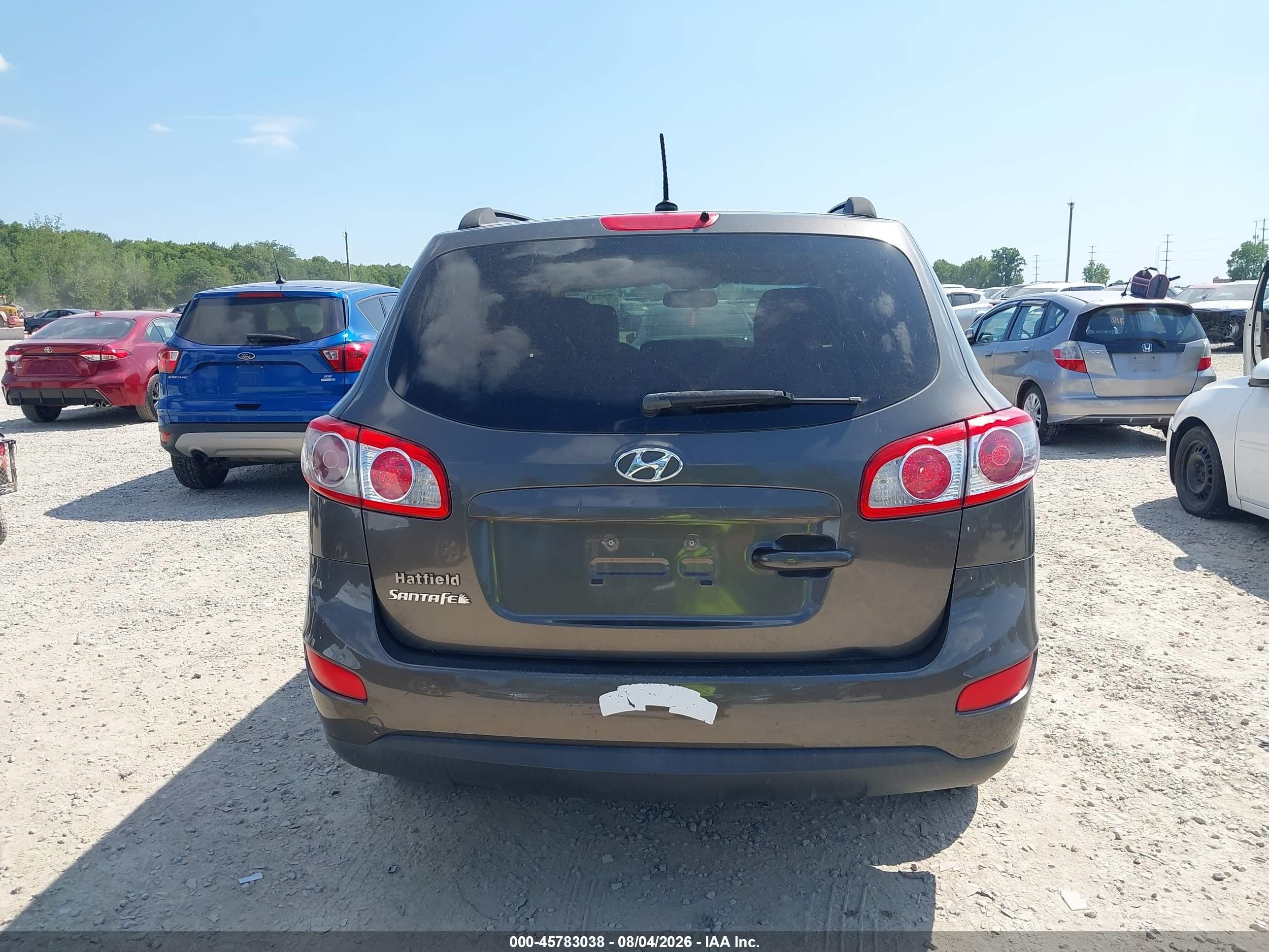 2012 Hyundai Santa Fe Gls Коричневый vin: 5XYZG3AB4CG140538