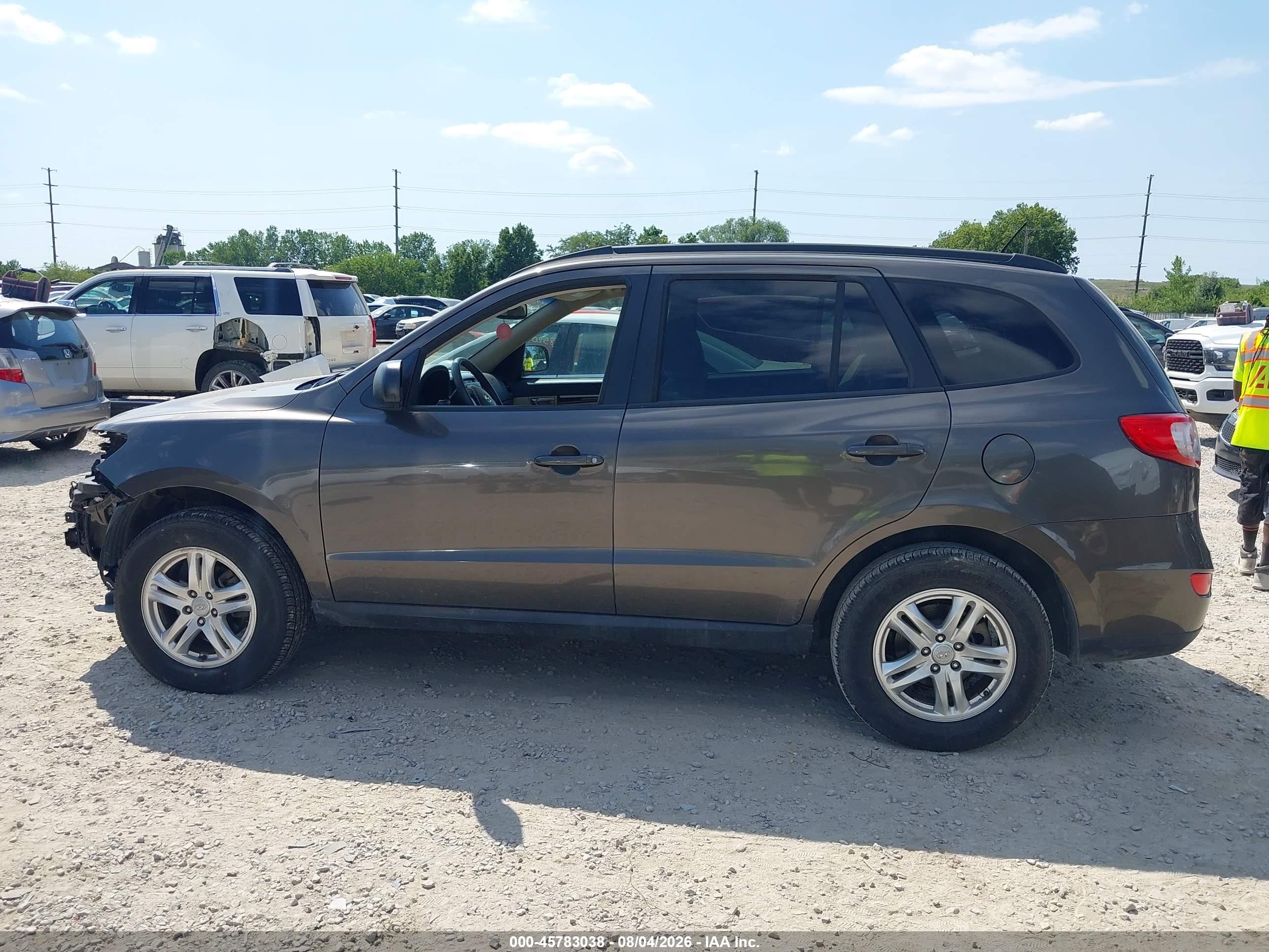 2012 Hyundai Santa Fe Gls Коричневый vin: 5XYZG3AB4CG140538