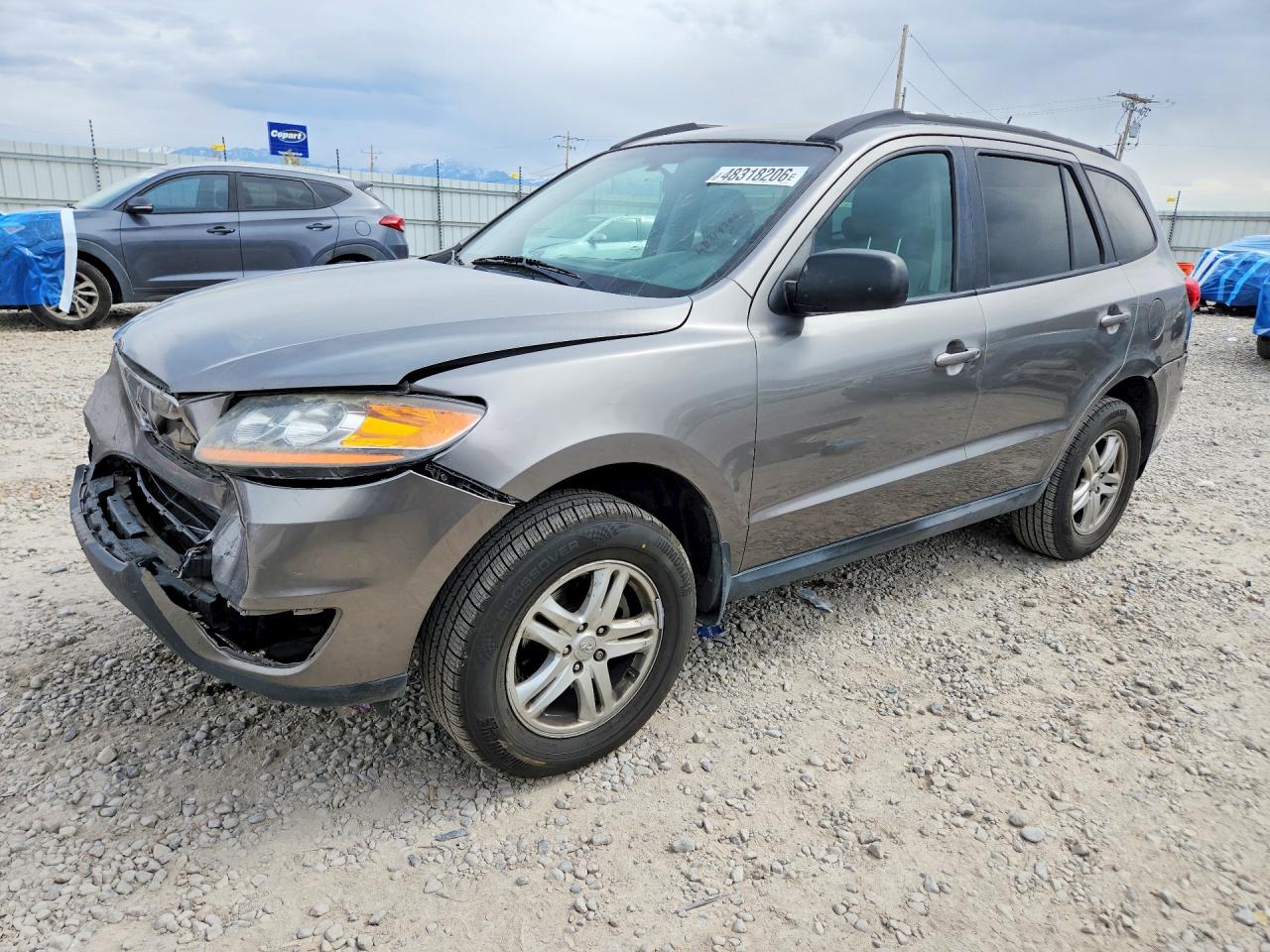 2011 Hyundai Santa Fe Gls Charcoal vin: 5XYZG3AB5BG034498