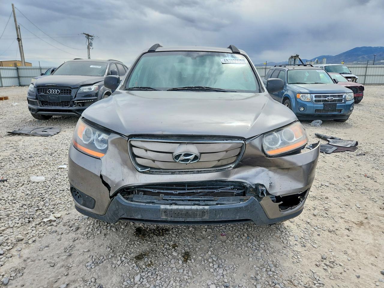 2011 Hyundai Santa Fe Gls Charcoal vin: 5XYZG3AB5BG034498