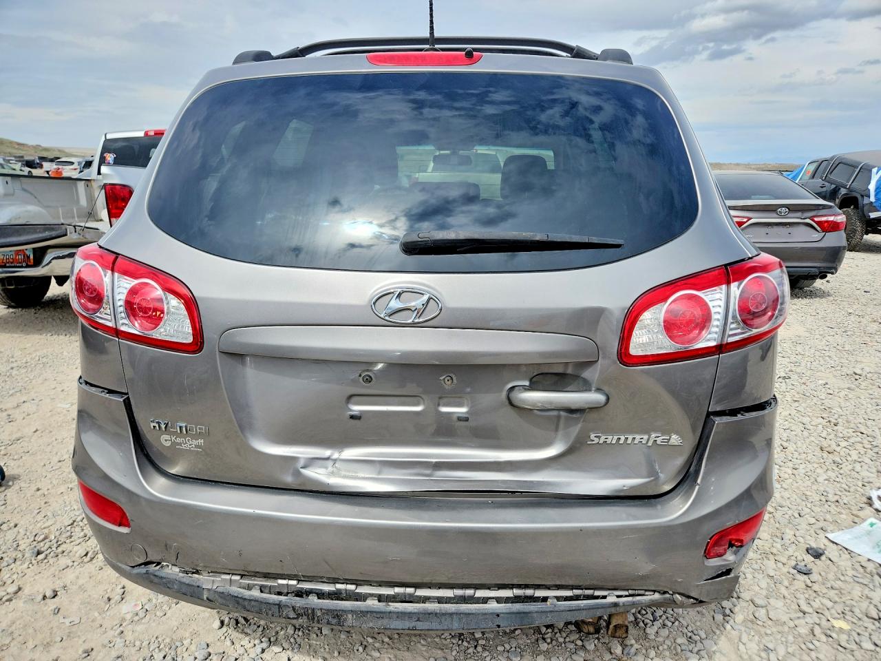 2011 Hyundai Santa Fe Gls Charcoal vin: 5XYZG3AB5BG034498