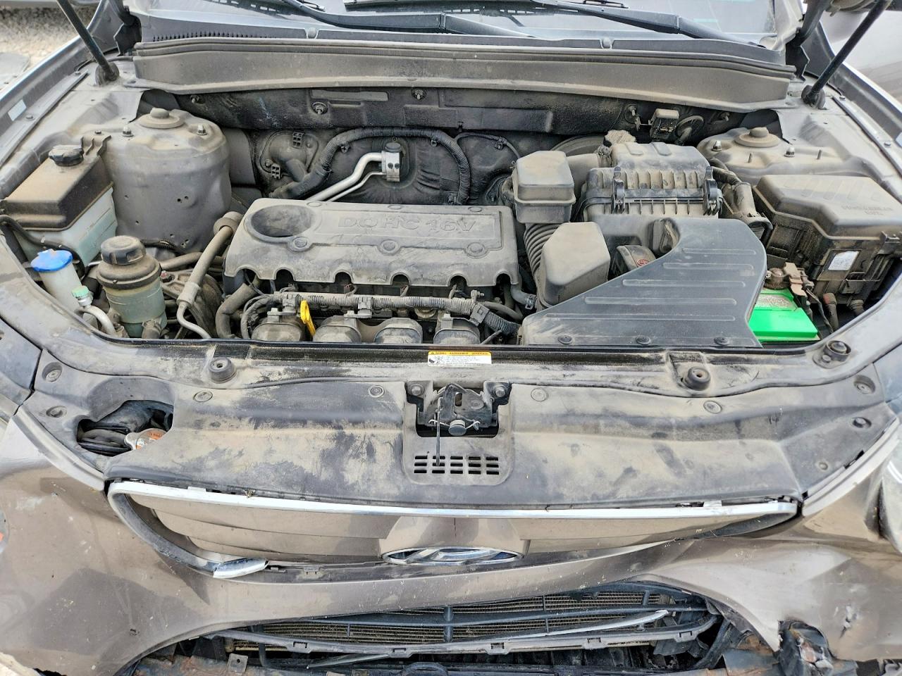 2011 Hyundai Santa Fe Gls Charcoal vin: 5XYZG3AB5BG034498