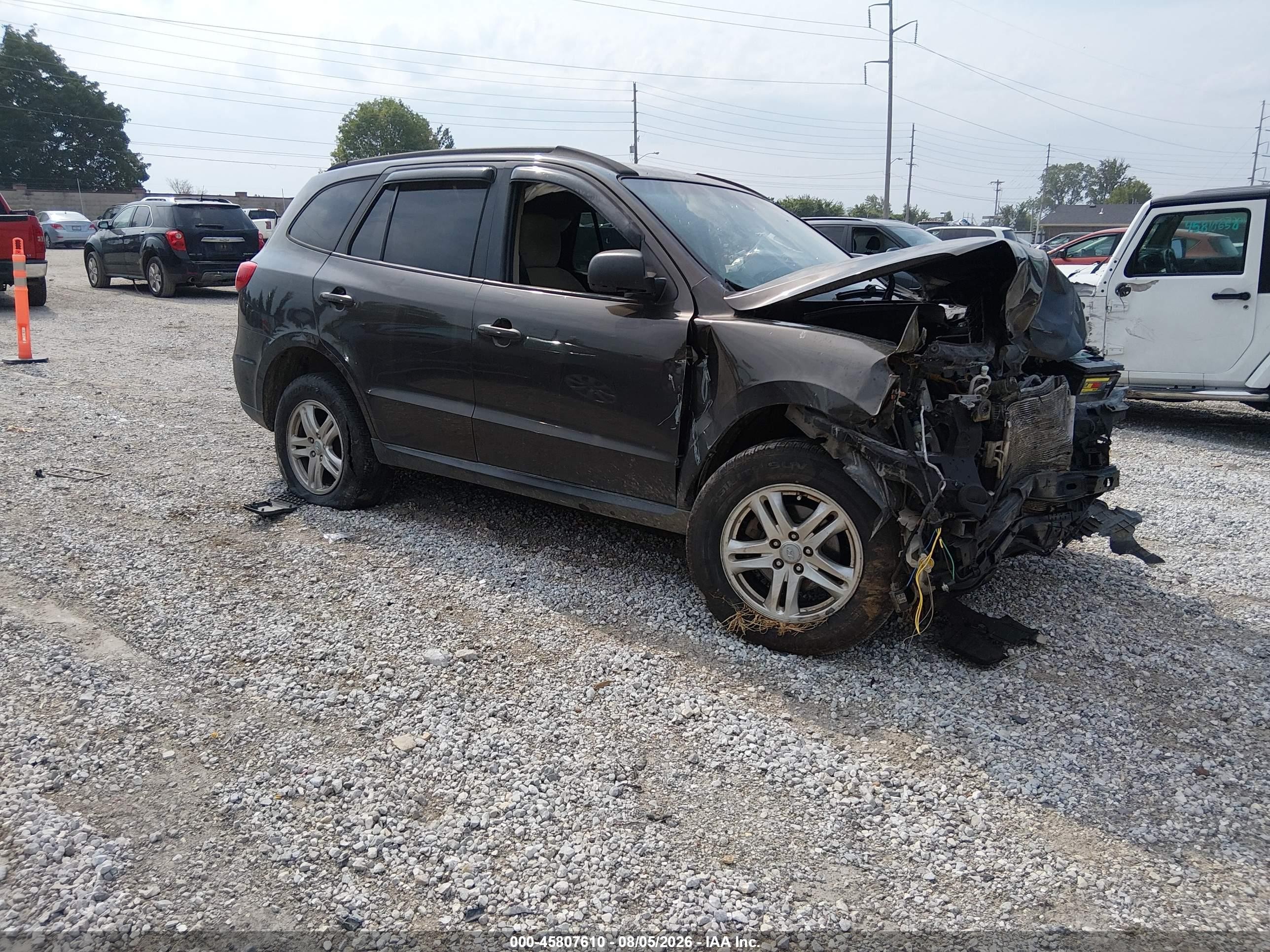 2011 Hyundai Santa Fe Gls Gray vin: 5XYZG3AB5BG060146