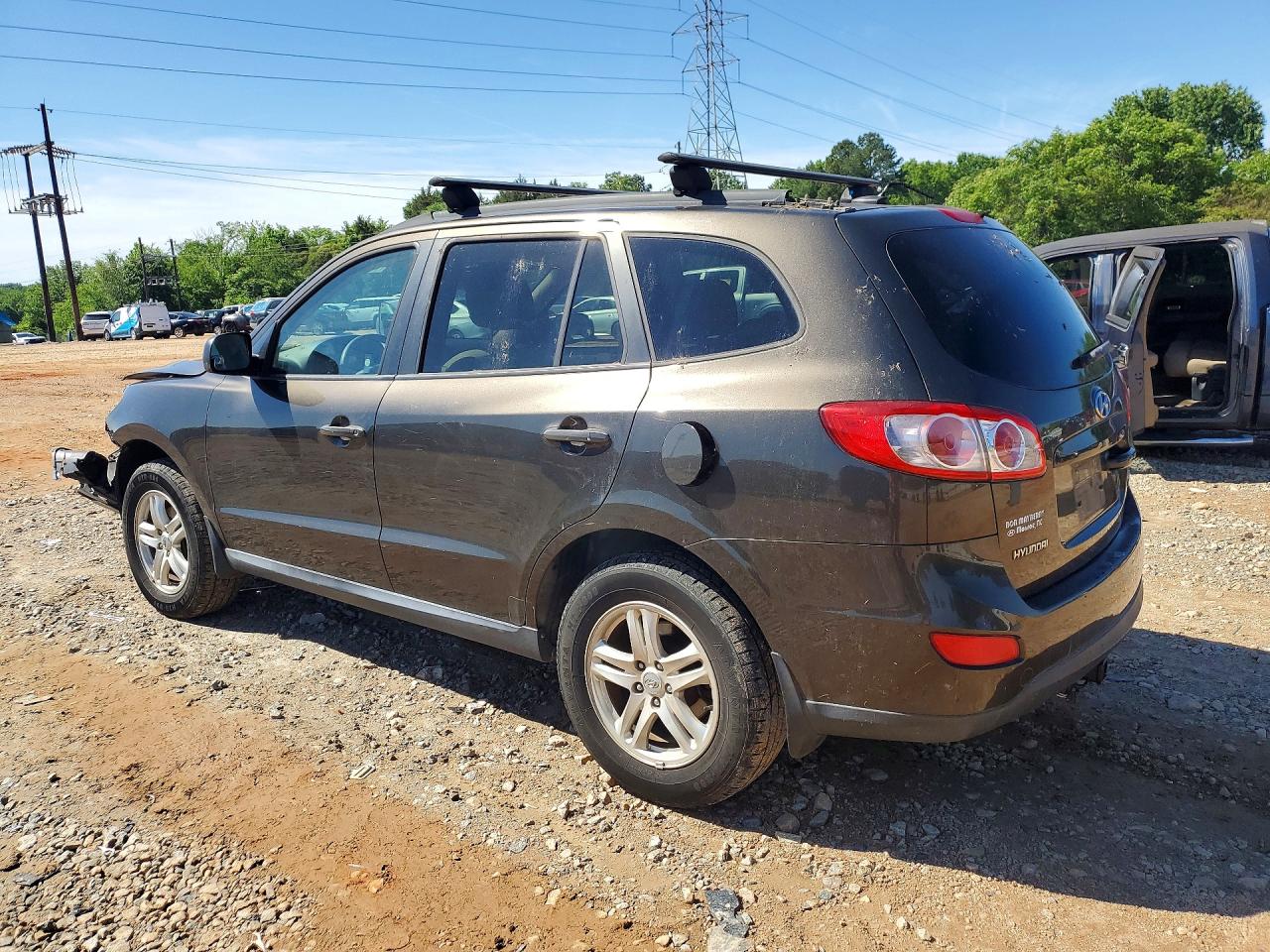 2011 Hyundai Santa Fe Gls Brown vin: 5XYZG3AB5BG065265