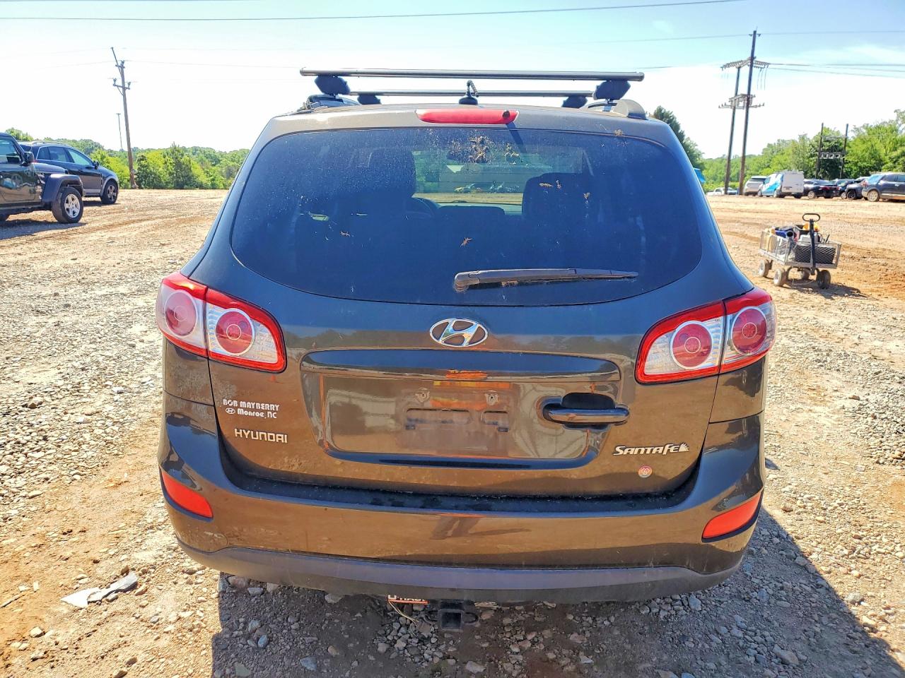 2011 Hyundai Santa Fe Gls Brown vin: 5XYZG3AB5BG065265