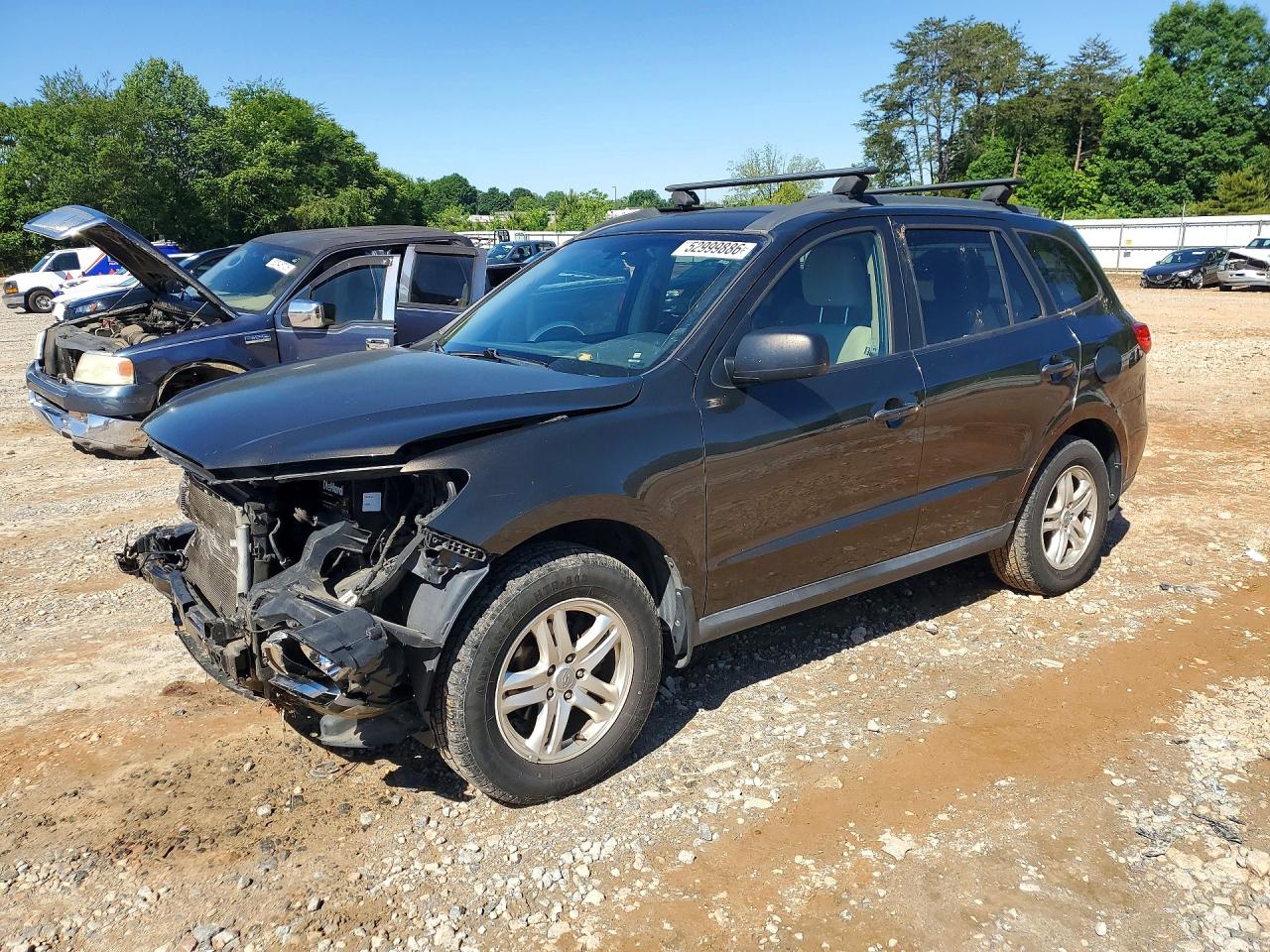 2011 Hyundai Santa Fe Gls Brown vin: 5XYZG3AB5BG065265