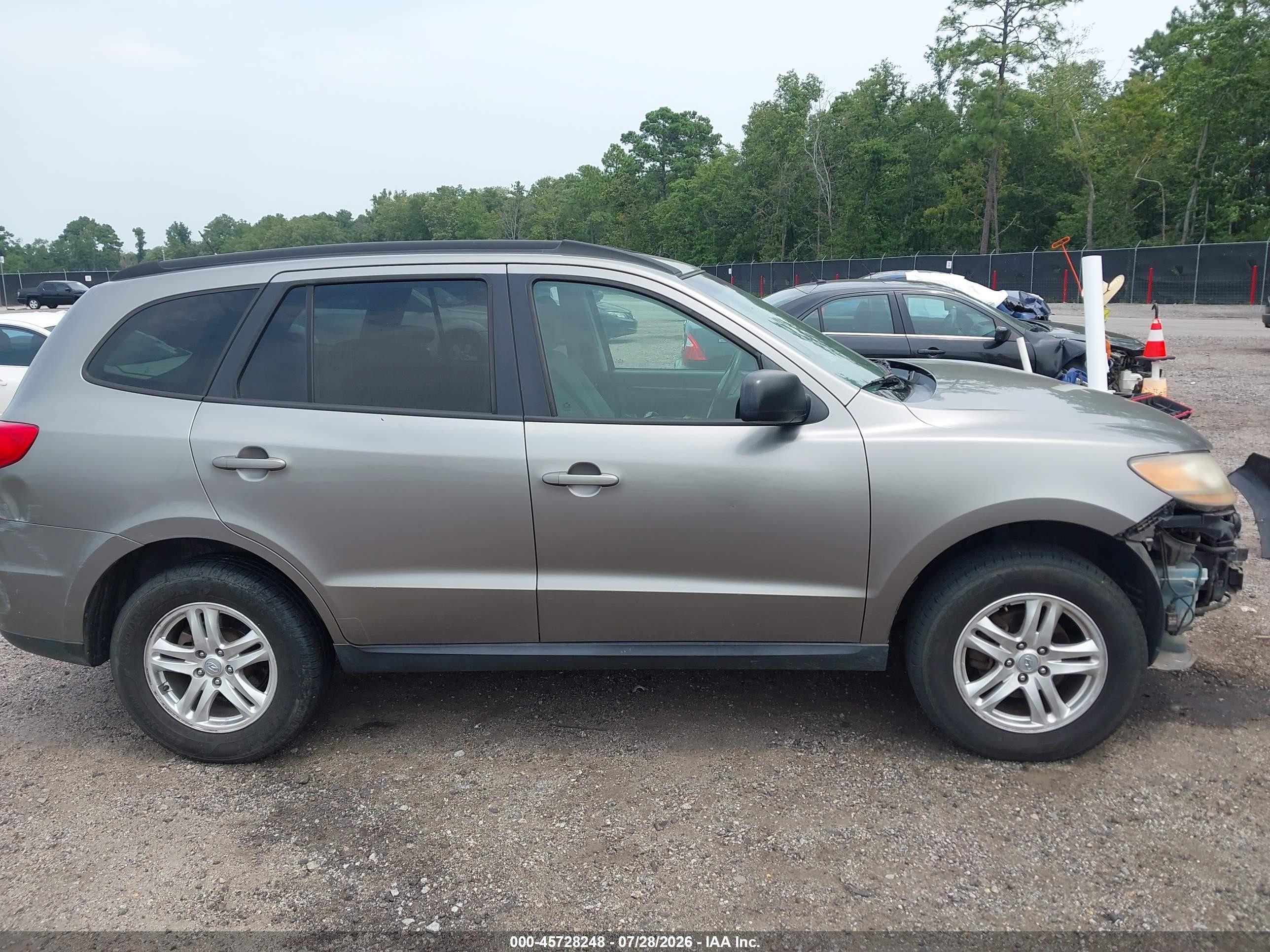2011 Hyundai Santa Fe Gls Black vin: 5XYZG3AB5BG075536