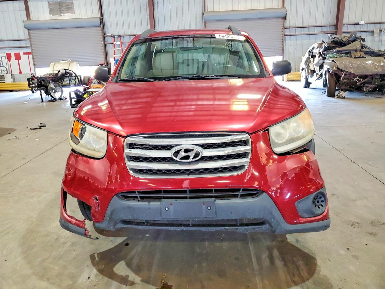 2012 Hyundai Santa Fe Gls Red vin: 5XYZG3AB5CG111629