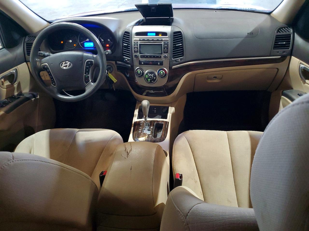 2012 Hyundai Santa Fe Gls Red vin: 5XYZG3AB5CG111629