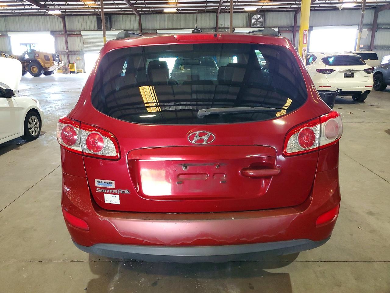 2012 Hyundai Santa Fe Gls Red vin: 5XYZG3AB5CG111629