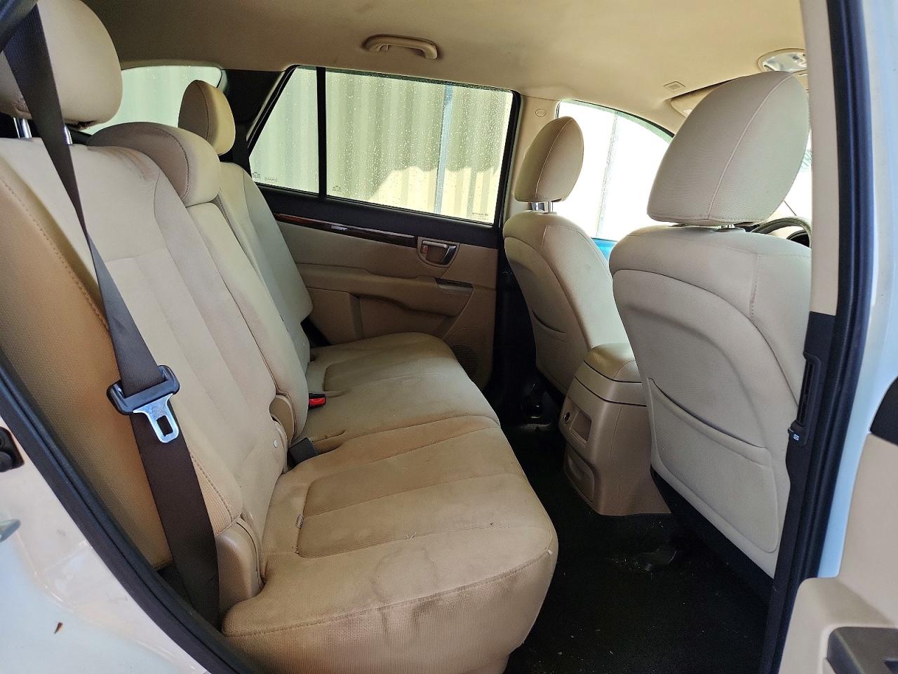 2012 Hyundai Santa Fe Gls White vin: 5XYZG3AB5CG128754