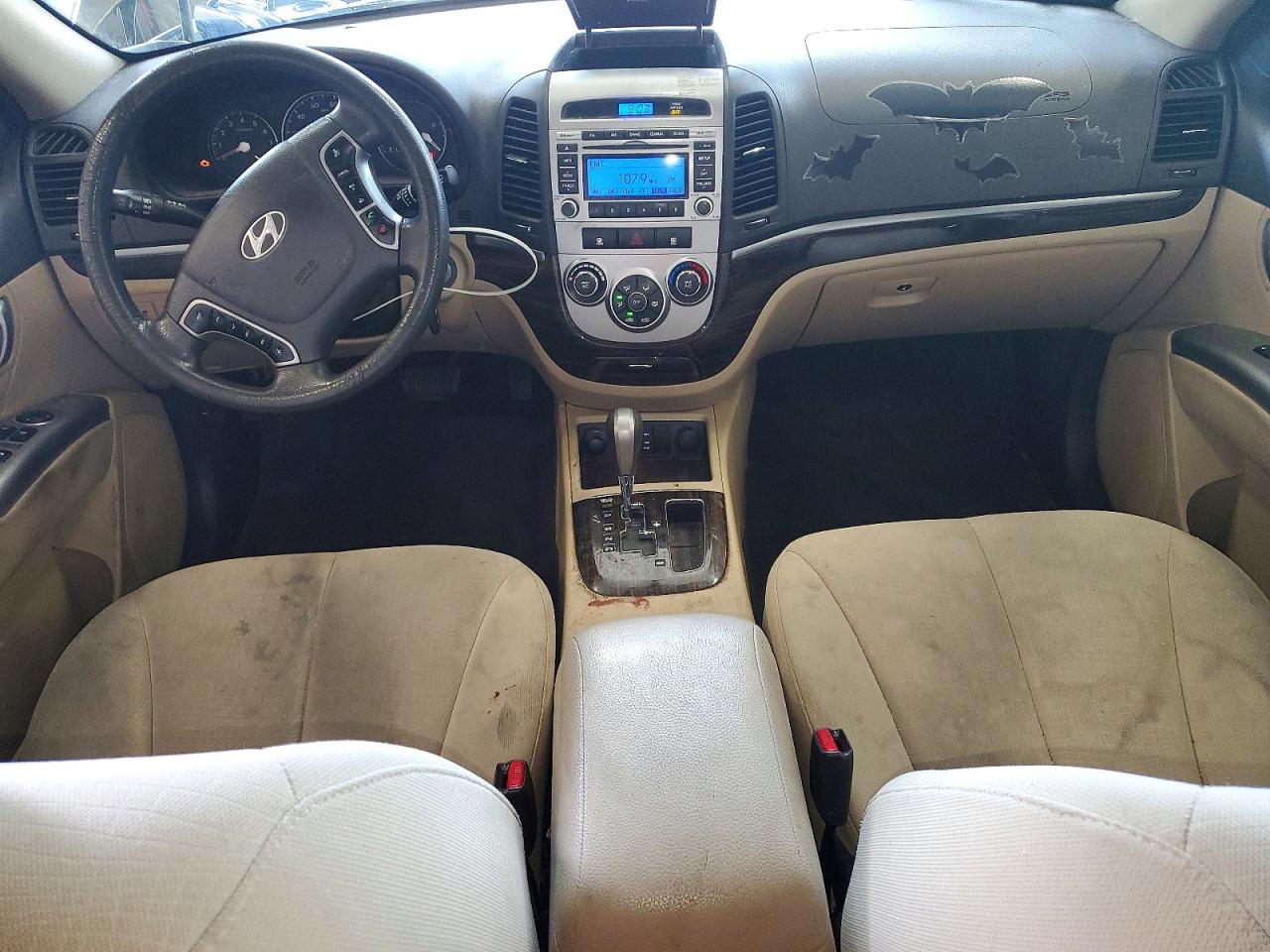2012 Hyundai Santa Fe Gls Gray vin: 5XYZG3AB5CG155260