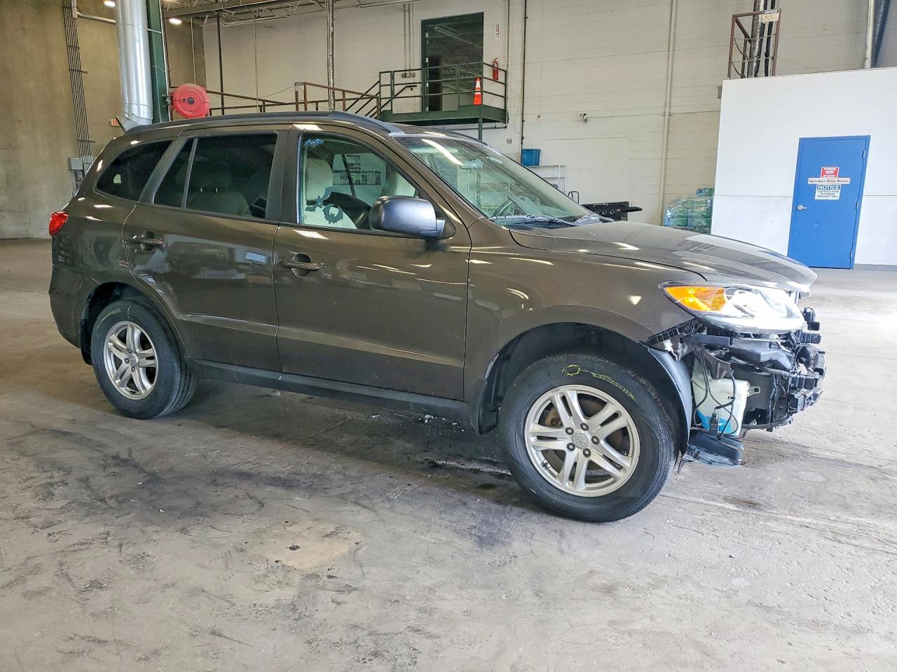 2012 Hyundai Santa Fe Gls Gray vin: 5XYZG3AB5CG155260