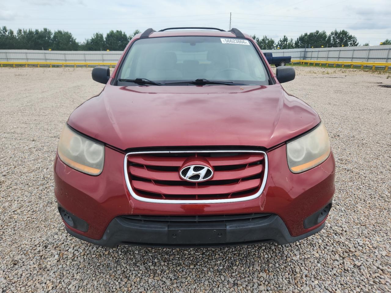 2011 Hyundai Santa Fe Gls Burgundy vin: 5XYZG3AB6BG014177