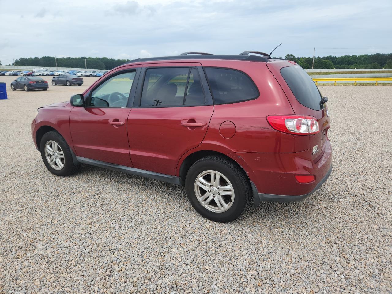 2011 Hyundai Santa Fe Gls Burgundy vin: 5XYZG3AB6BG014177