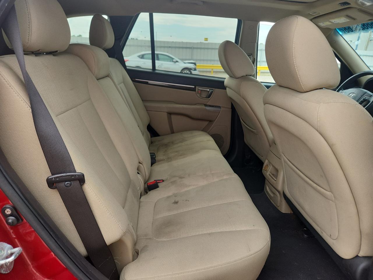 2011 Hyundai Santa Fe Gls Burgundy vin: 5XYZG3AB6BG014177