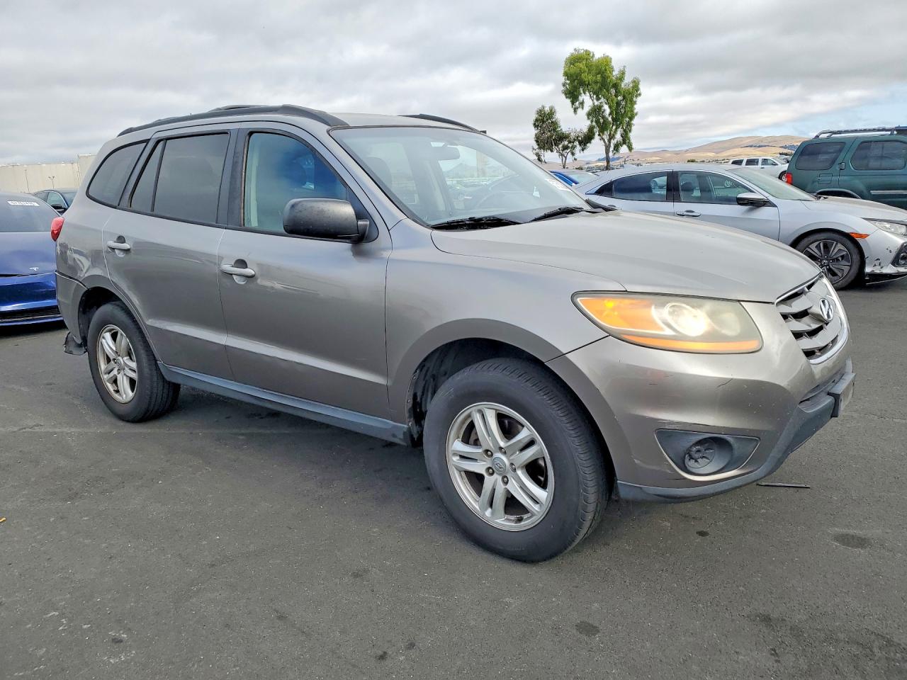 2011 Hyundai Santa Fe Gls Gray vin: 5XYZG3AB6BG018973
