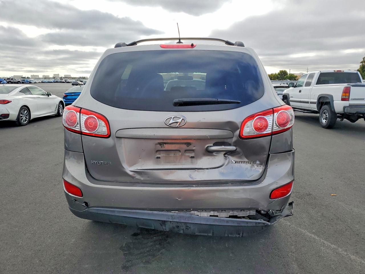 2011 Hyundai Santa Fe Gls Gray vin: 5XYZG3AB6BG018973