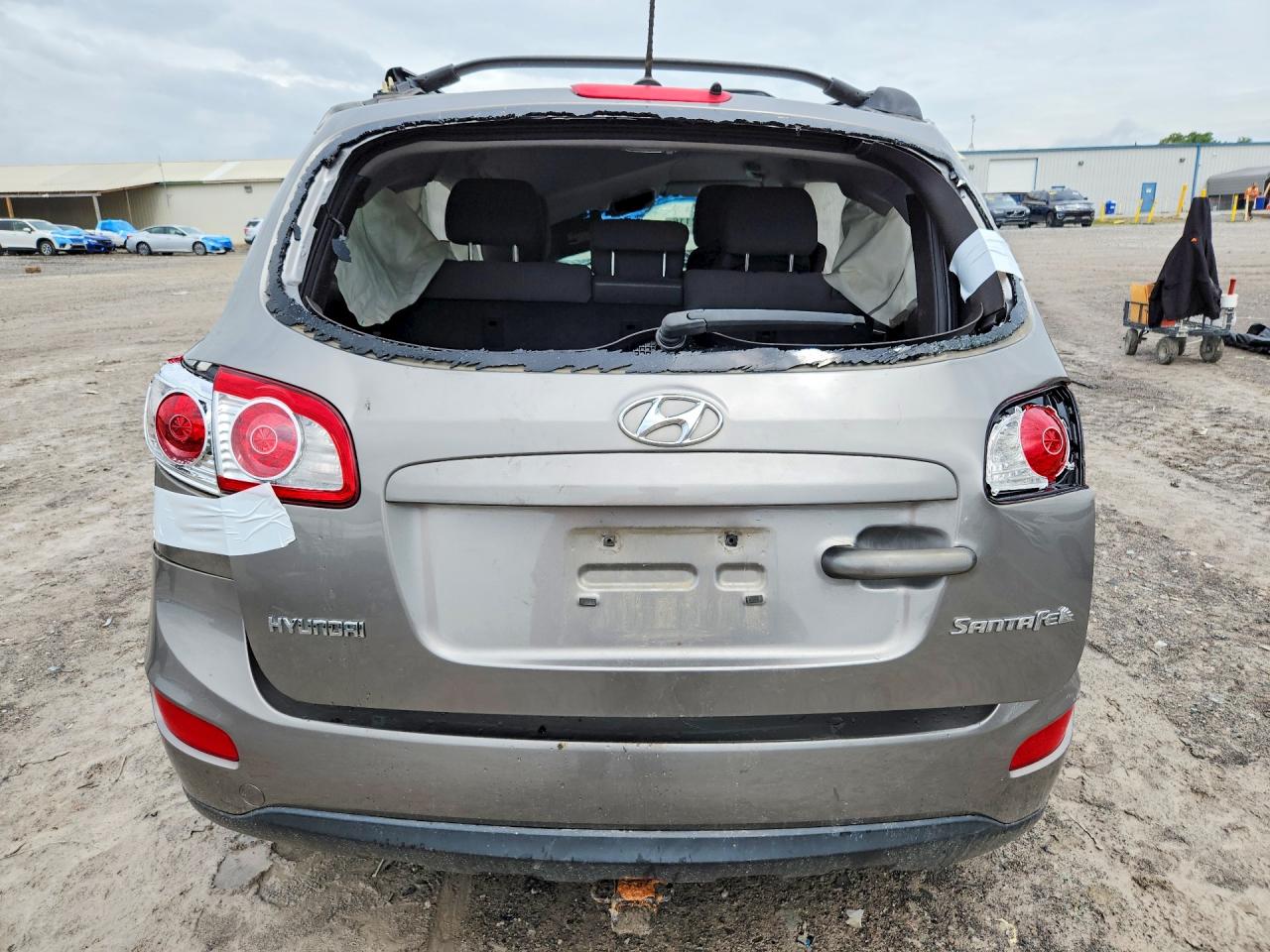 2011 Hyundai Santa Fe Gls Gray vin: 5XYZG3AB6BG020478