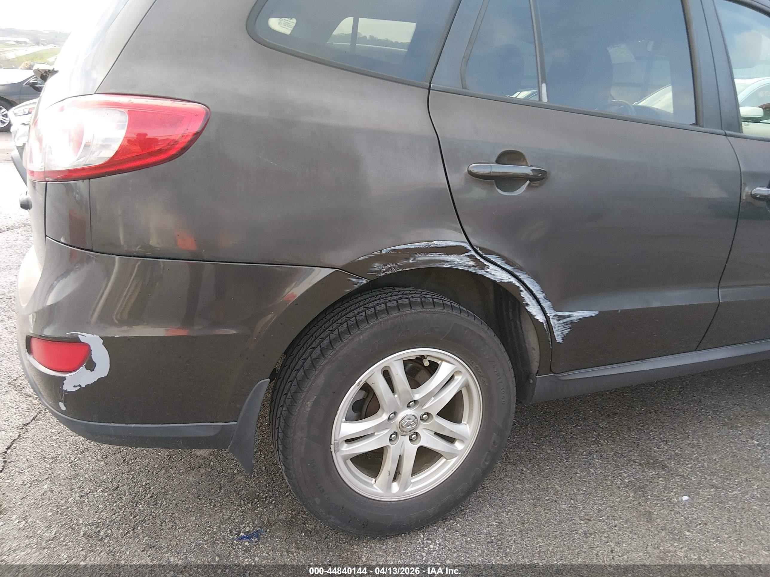 2011 Hyundai Santa Fe Gls Brown vin: 5XYZG3AB6BG024546