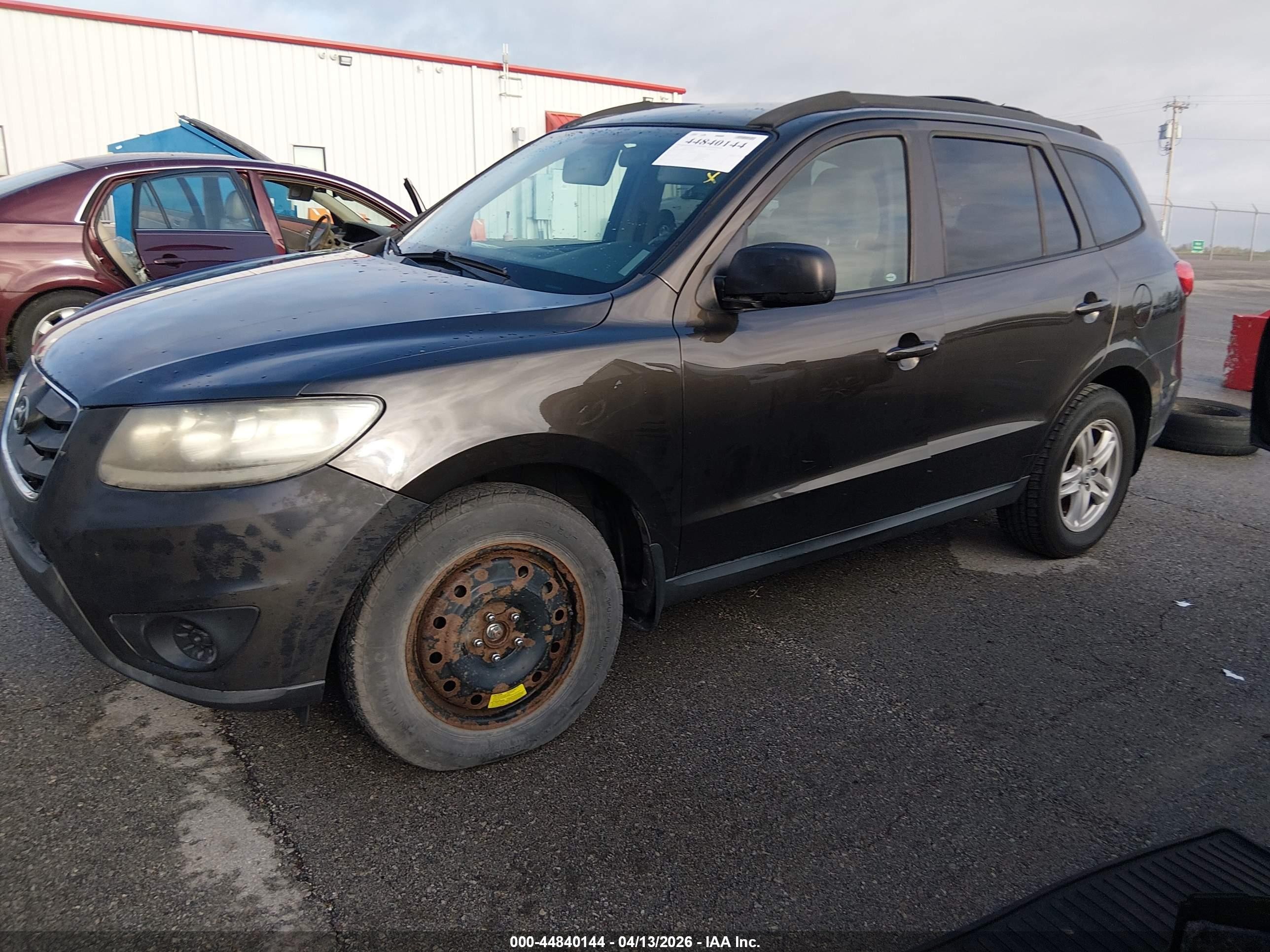 2011 Hyundai Santa Fe Gls Brown vin: 5XYZG3AB6BG024546