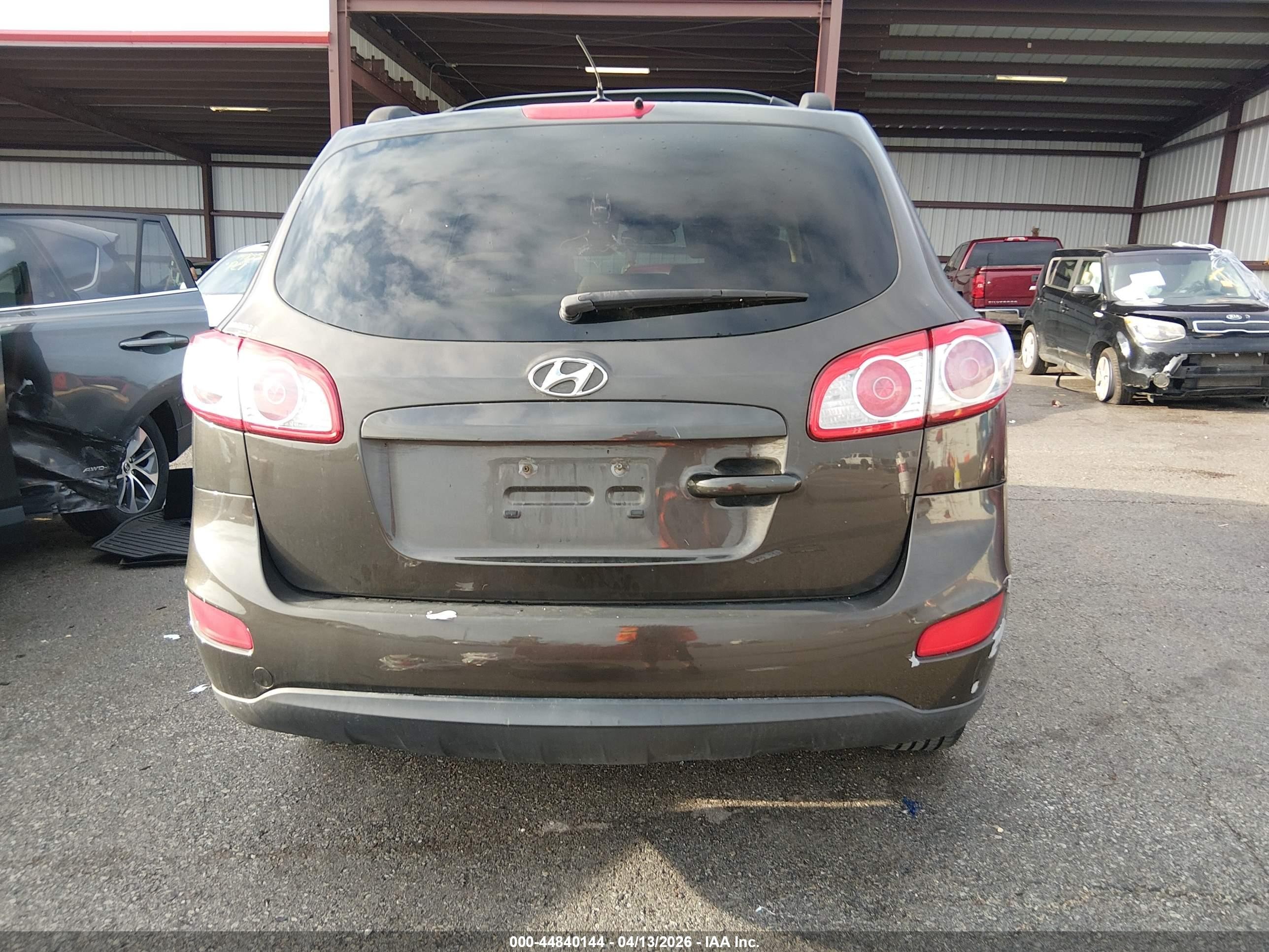 2011 Hyundai Santa Fe Gls Brown vin: 5XYZG3AB6BG024546