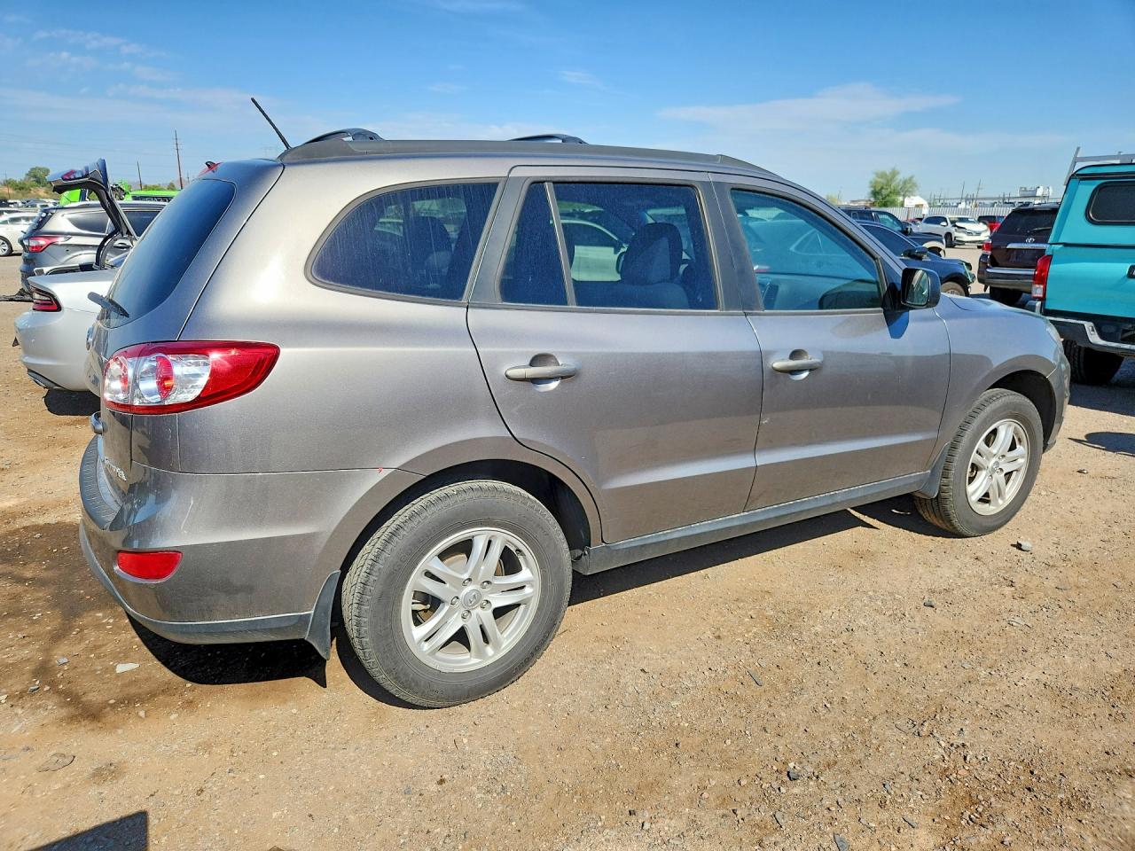 2011 Hyundai Santa Fe Gls Charcoal vin: 5XYZG3AB6BG027964