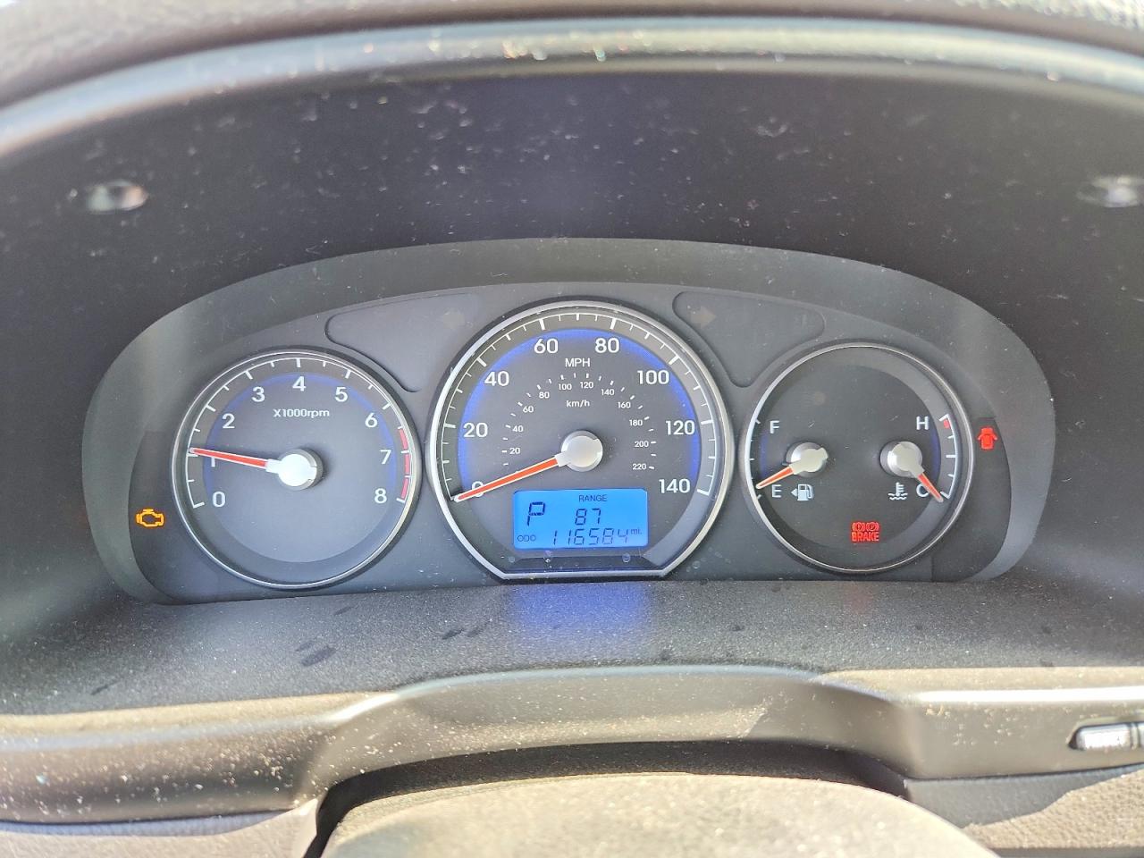 2011 Hyundai Santa Fe Gls Charcoal vin: 5XYZG3AB6BG027964
