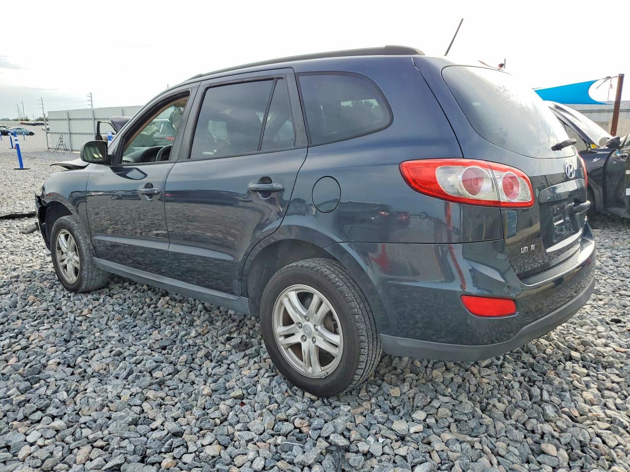 2011 Hyundai Santa Fe Gls Black vin: 5XYZG3AB6BG040651