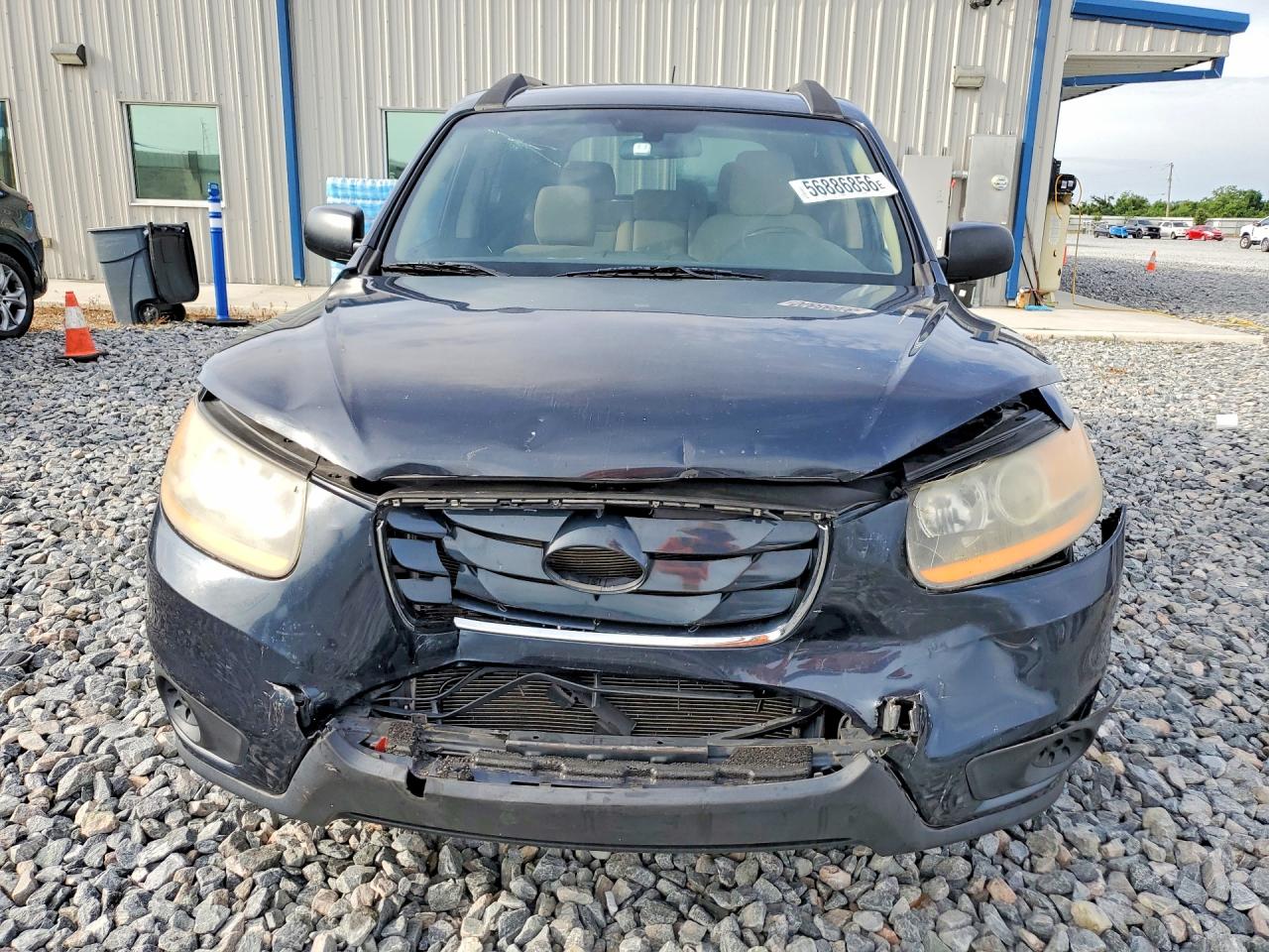 2011 Hyundai Santa Fe Gls Black vin: 5XYZG3AB6BG040651