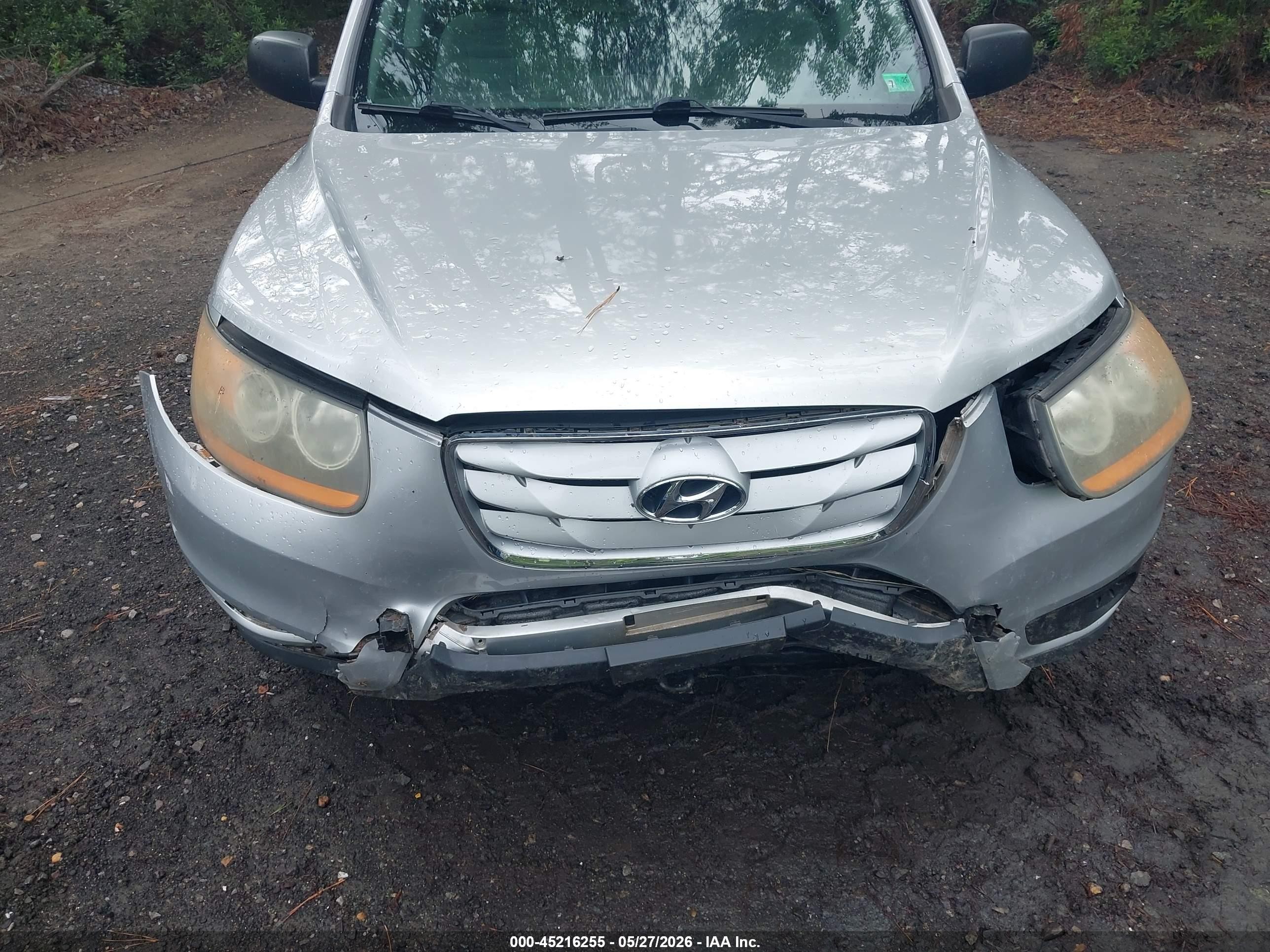 2011 Hyundai Santa Fe Gls Silver vin: 5XYZG3AB6BG067025