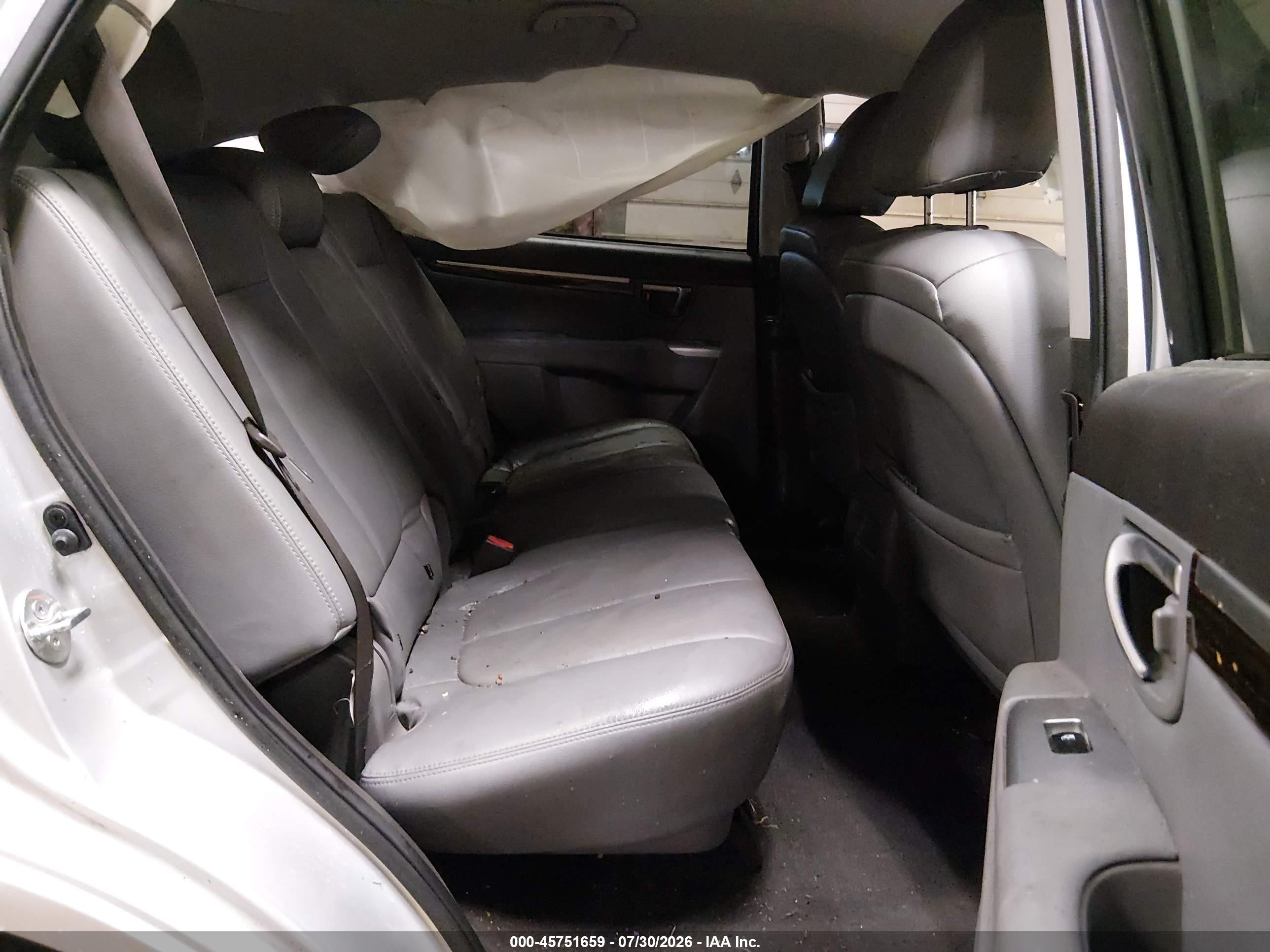 2011 Hyundai Santa Fe Gls Silver vin: 5XYZG3AB6BG069521